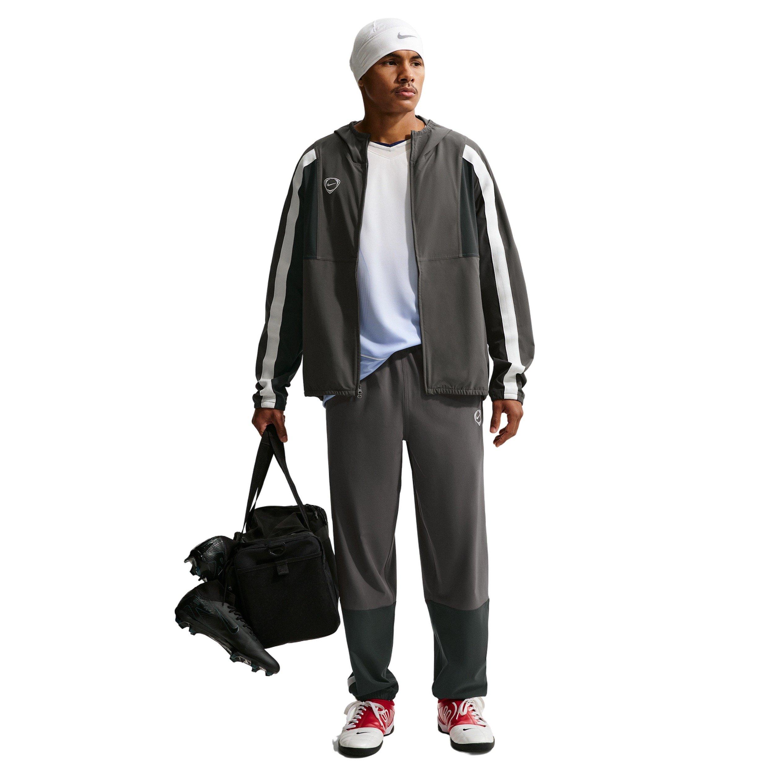 Nike Men's Energy Repel Soccer Woven Jacket - GREY Thumbnail View 4