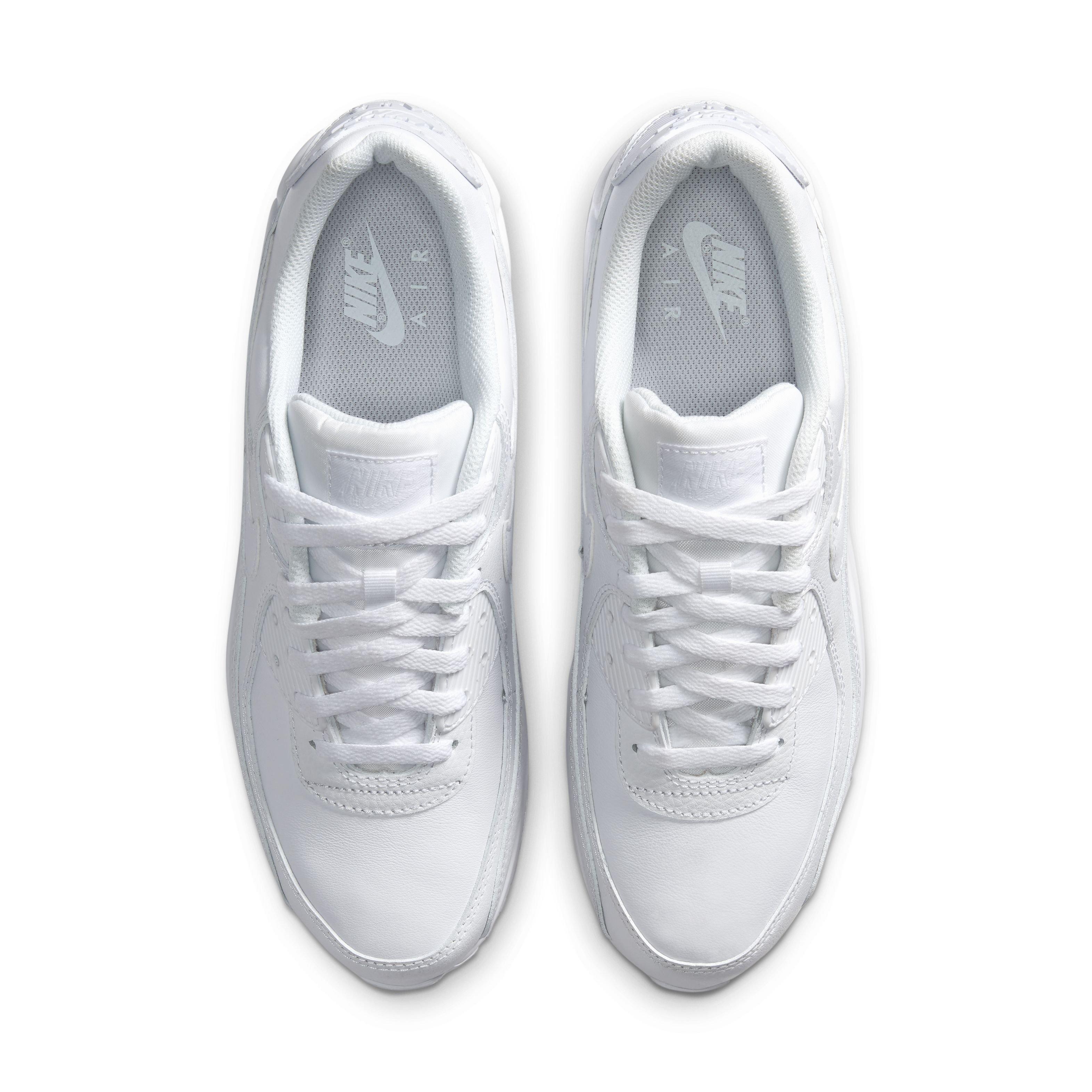 gazon typist interferentie Nike Air Max 90 LTR "White" Grade School Boys' Shoe