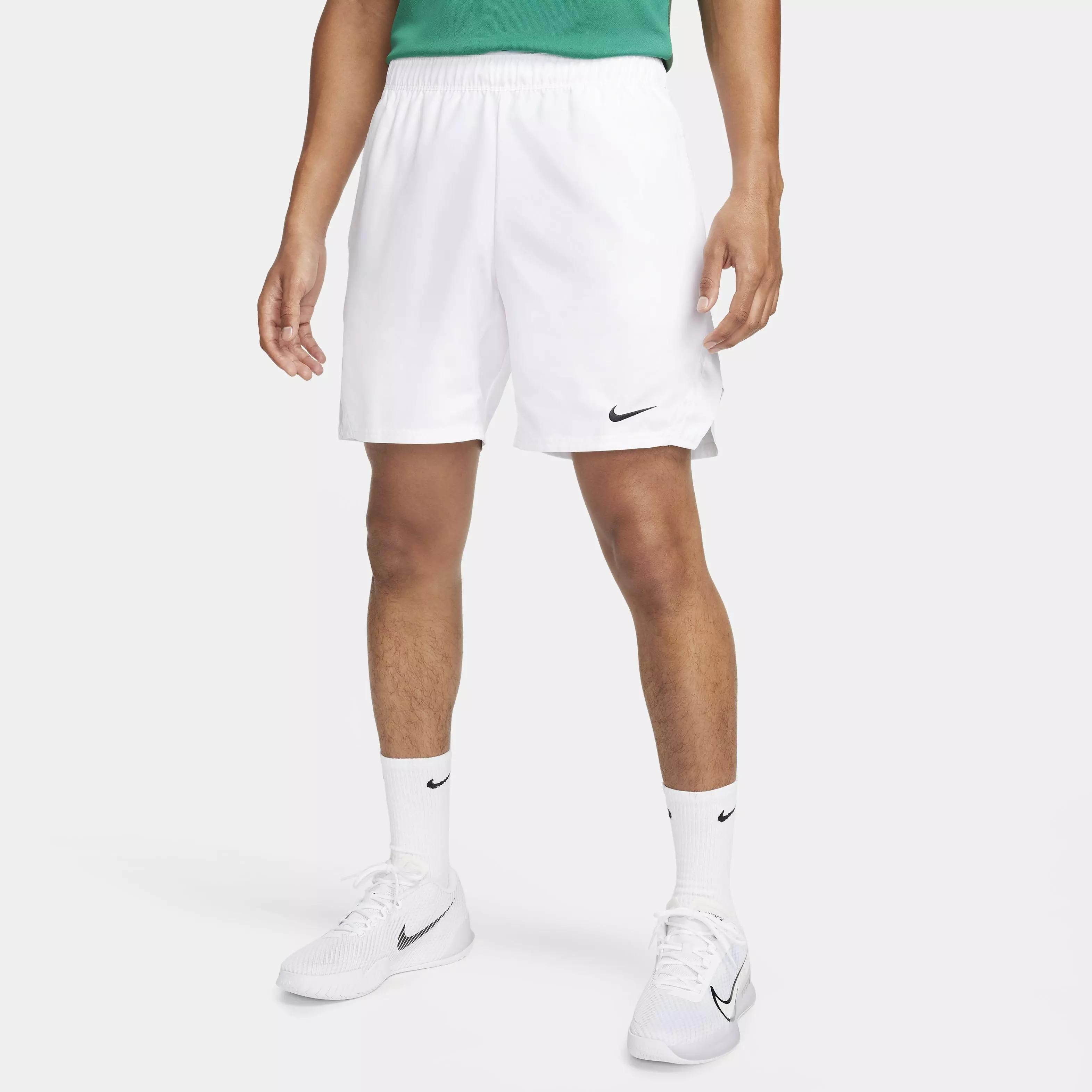 NikeCourt Men's Victory Dri-FIT 7" Tennis Shorts - WHITE