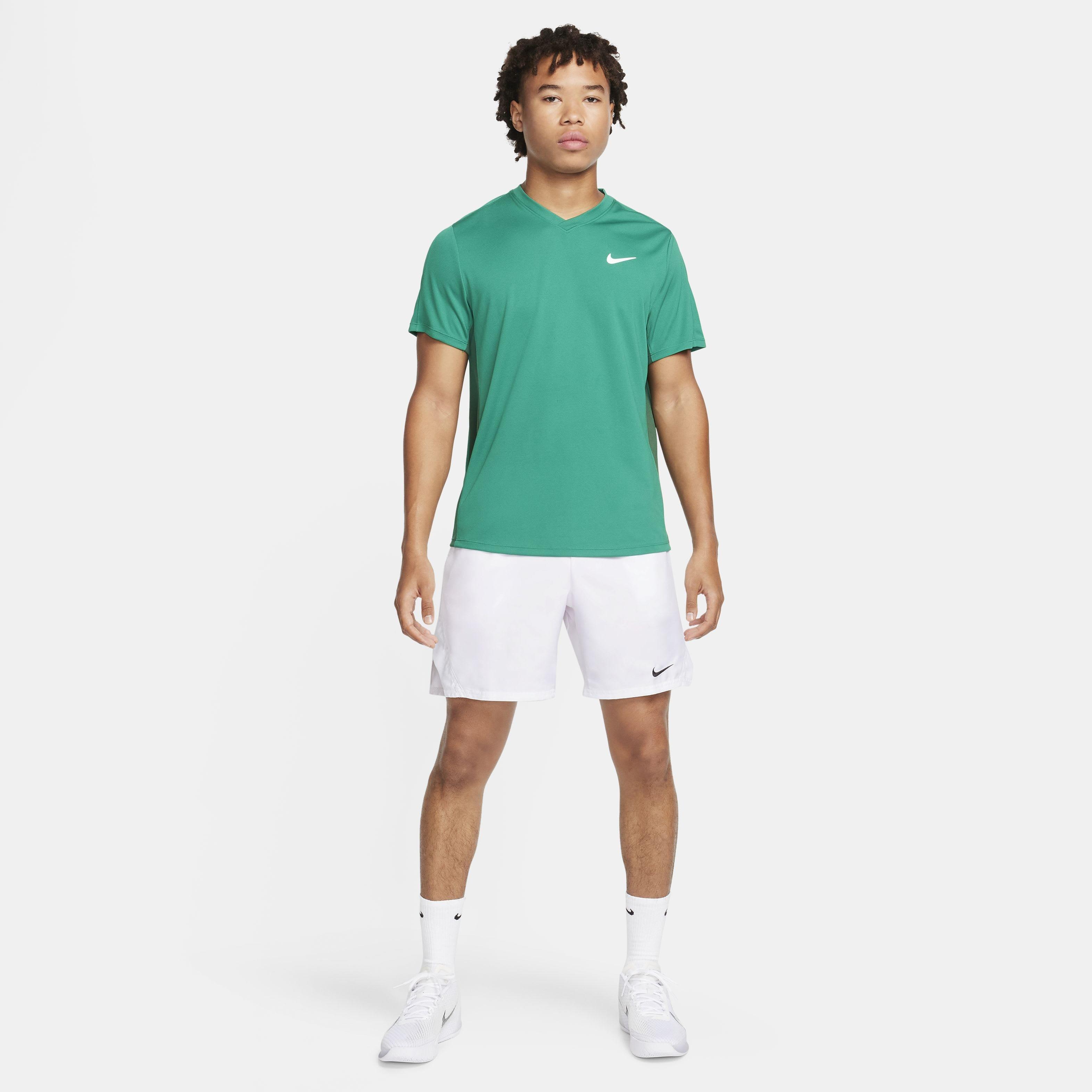 NikeCourt Men's Victory Dri-FIT 7" Tennis Shorts - WHITE Thumbnail View 7