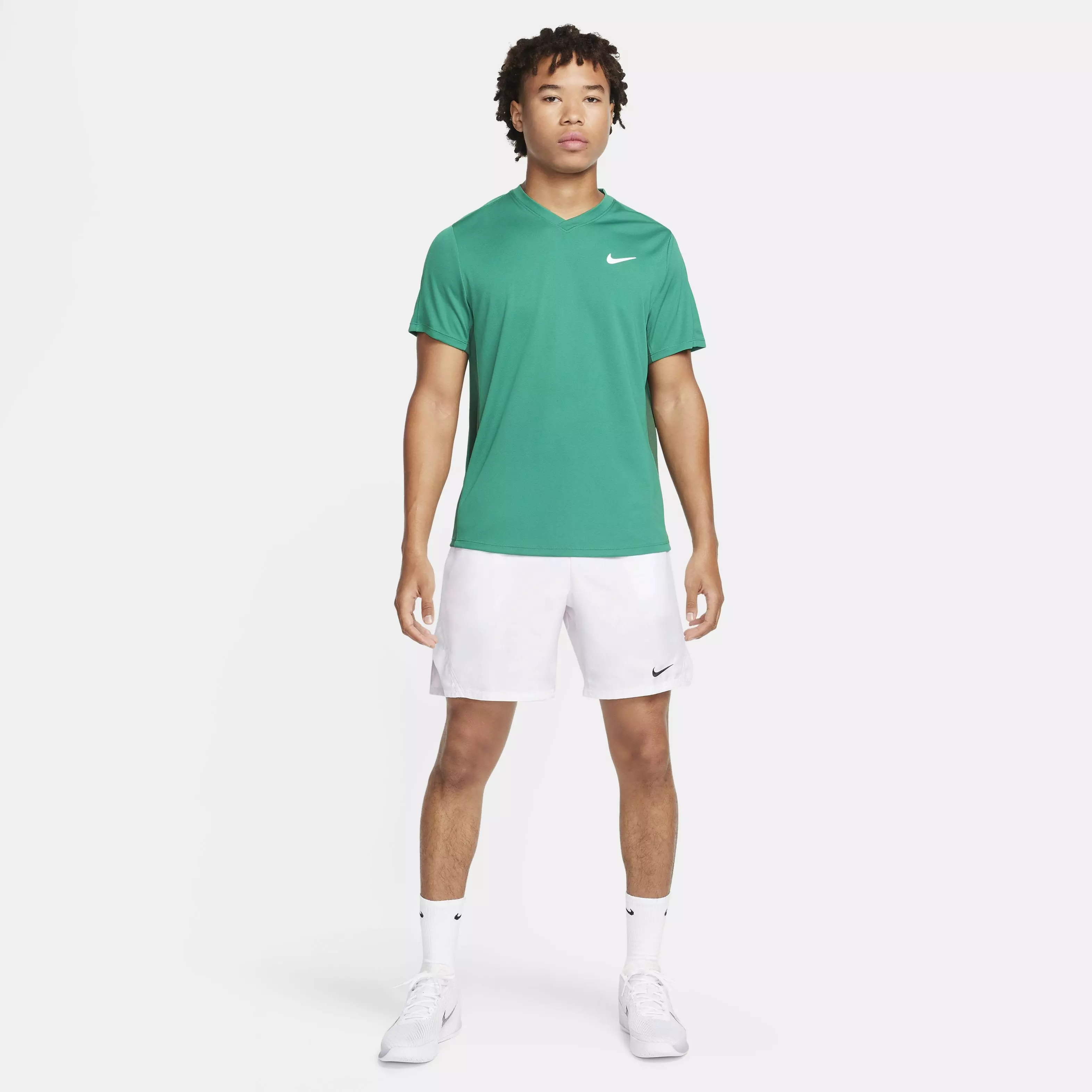 NikeCourt Men's Victory Dri-FIT 7" Tennis Shorts - WHITE