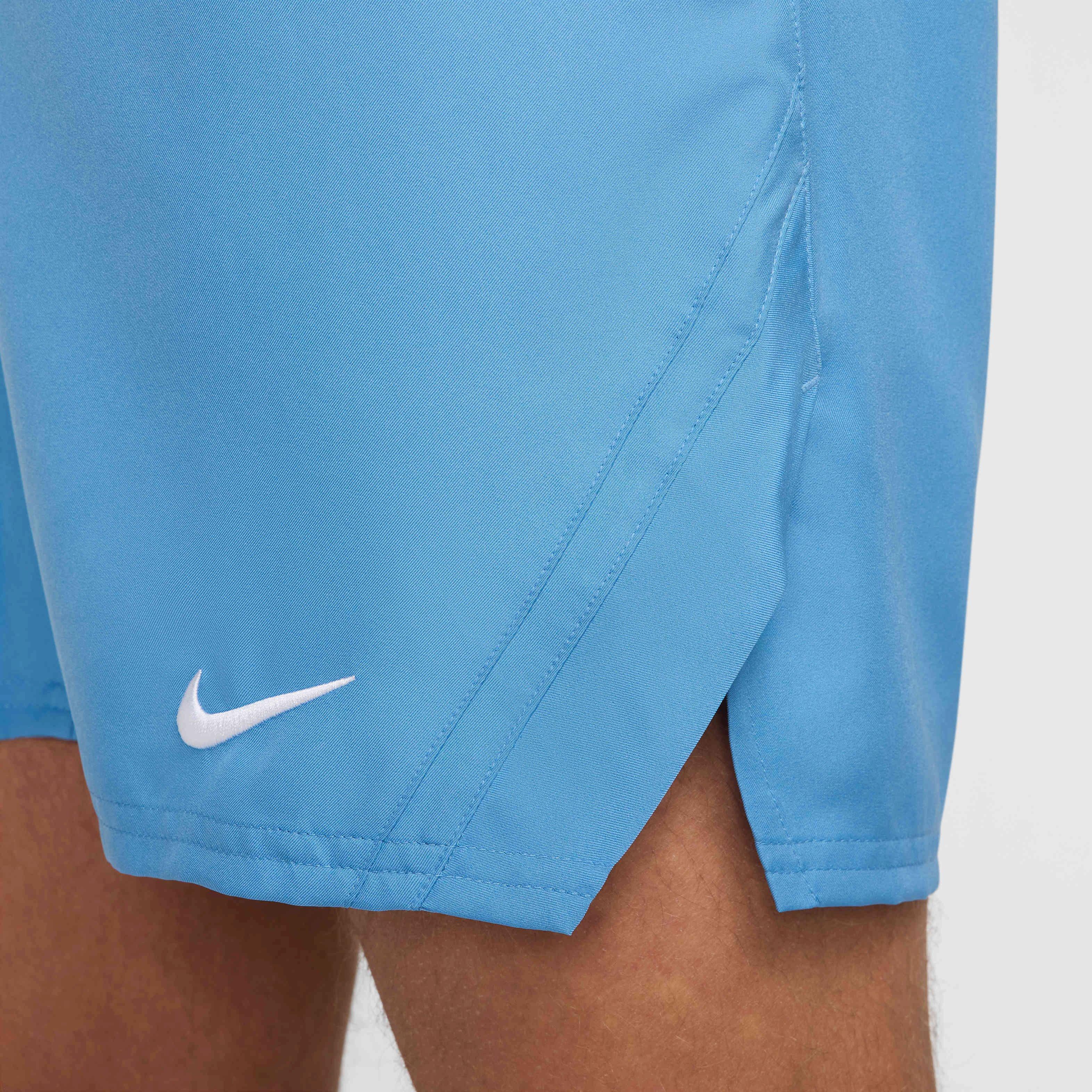 NikeCourt Men's Victory Dri-FIT 7" Tennis Shorts - BLUE Thumbnail View 6
