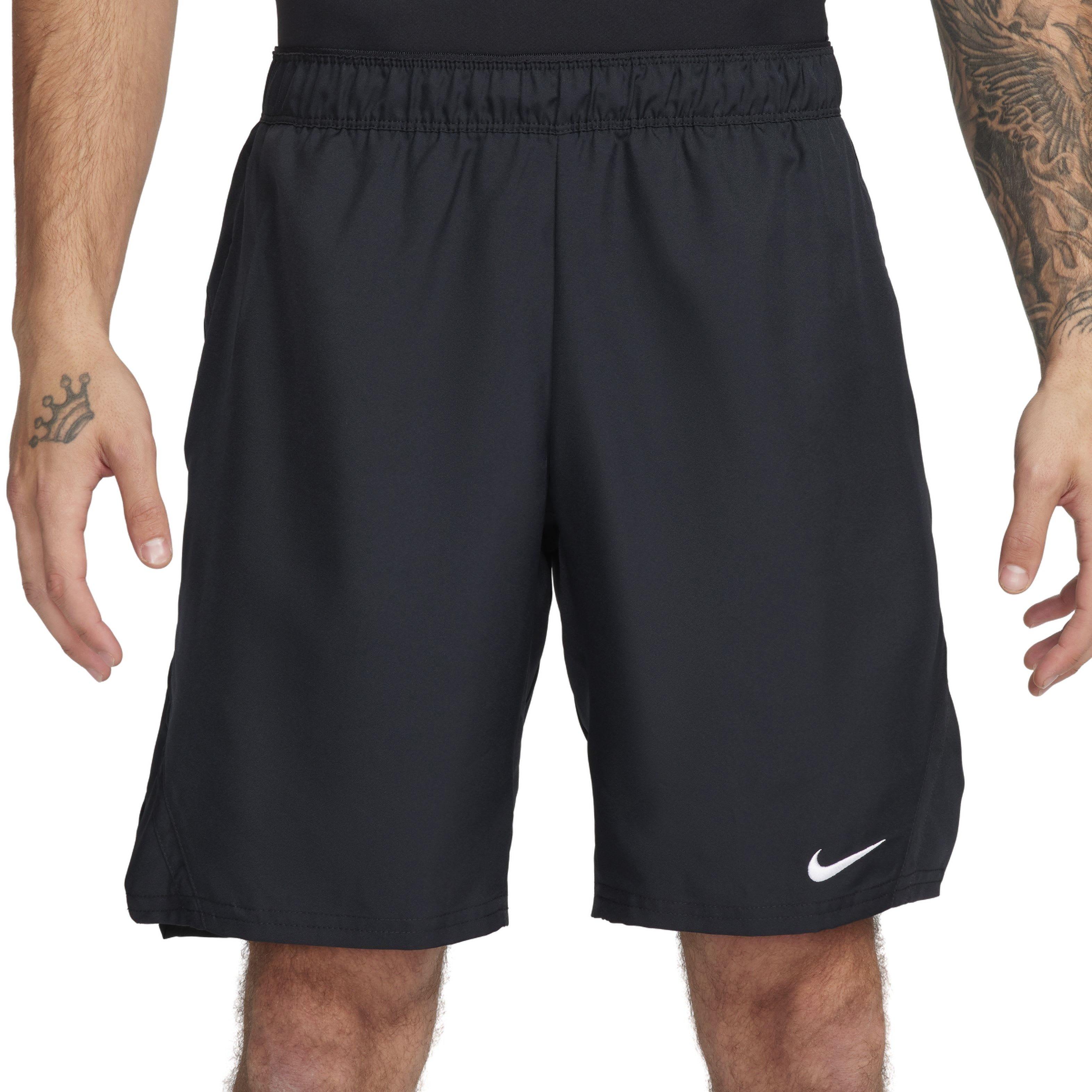 NikeCourt Men's Victory Dri-FIT 9" Tennis Shorts - BLACK Thumbnail View 1