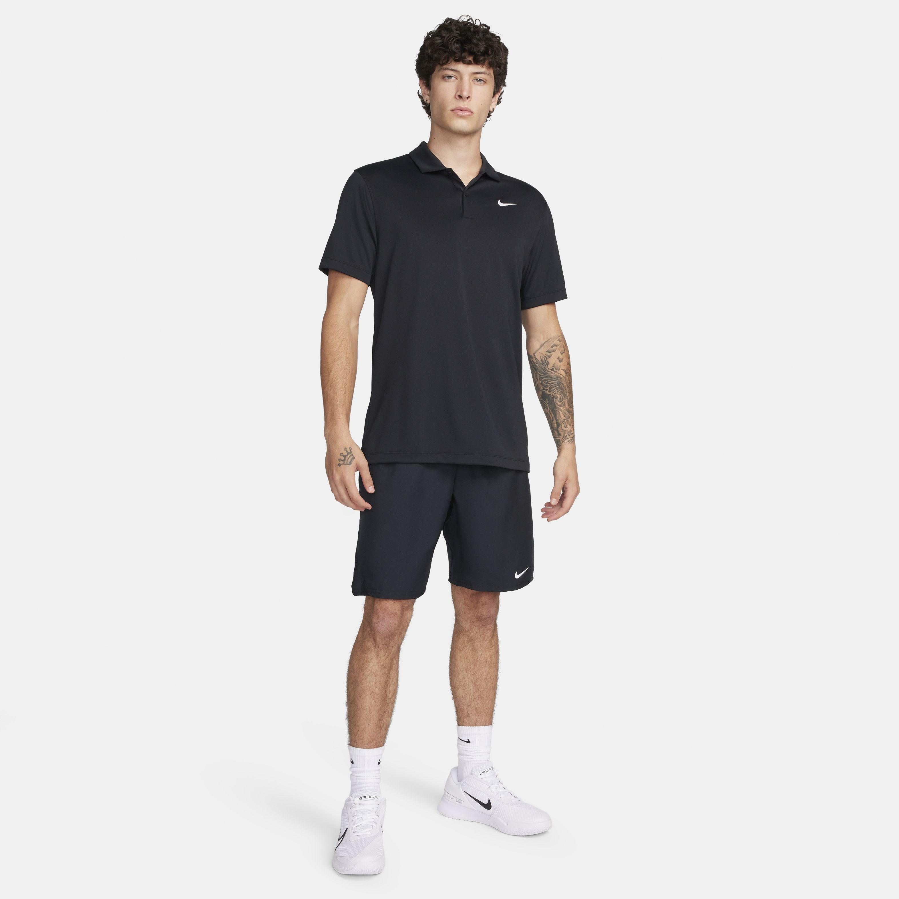 NikeCourt Men's Victory Dri-FIT 9" Tennis Shorts - BLACK Thumbnail View 7