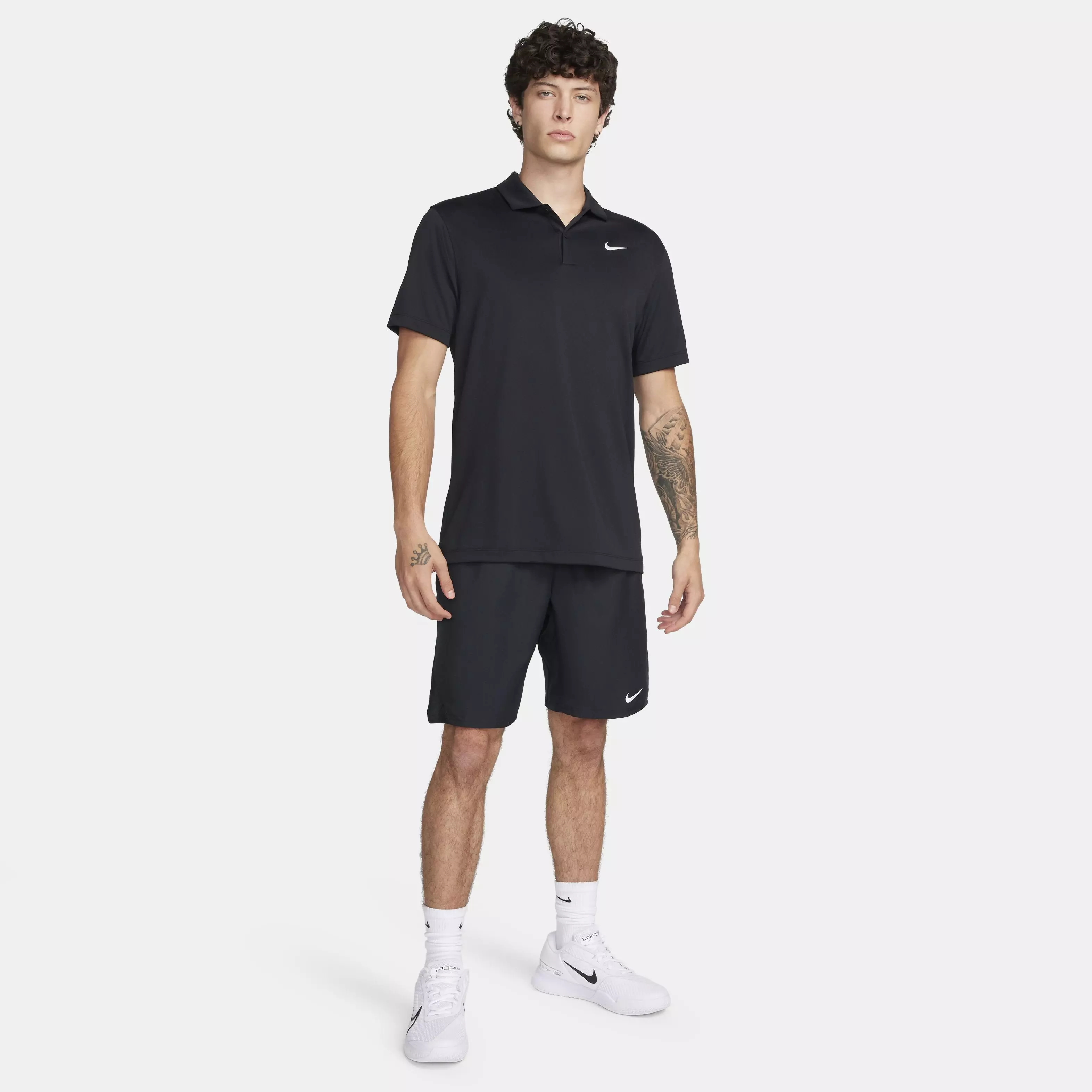 NikeCourt Men's Victory Dri-FIT 9" Tennis Shorts - BLACK