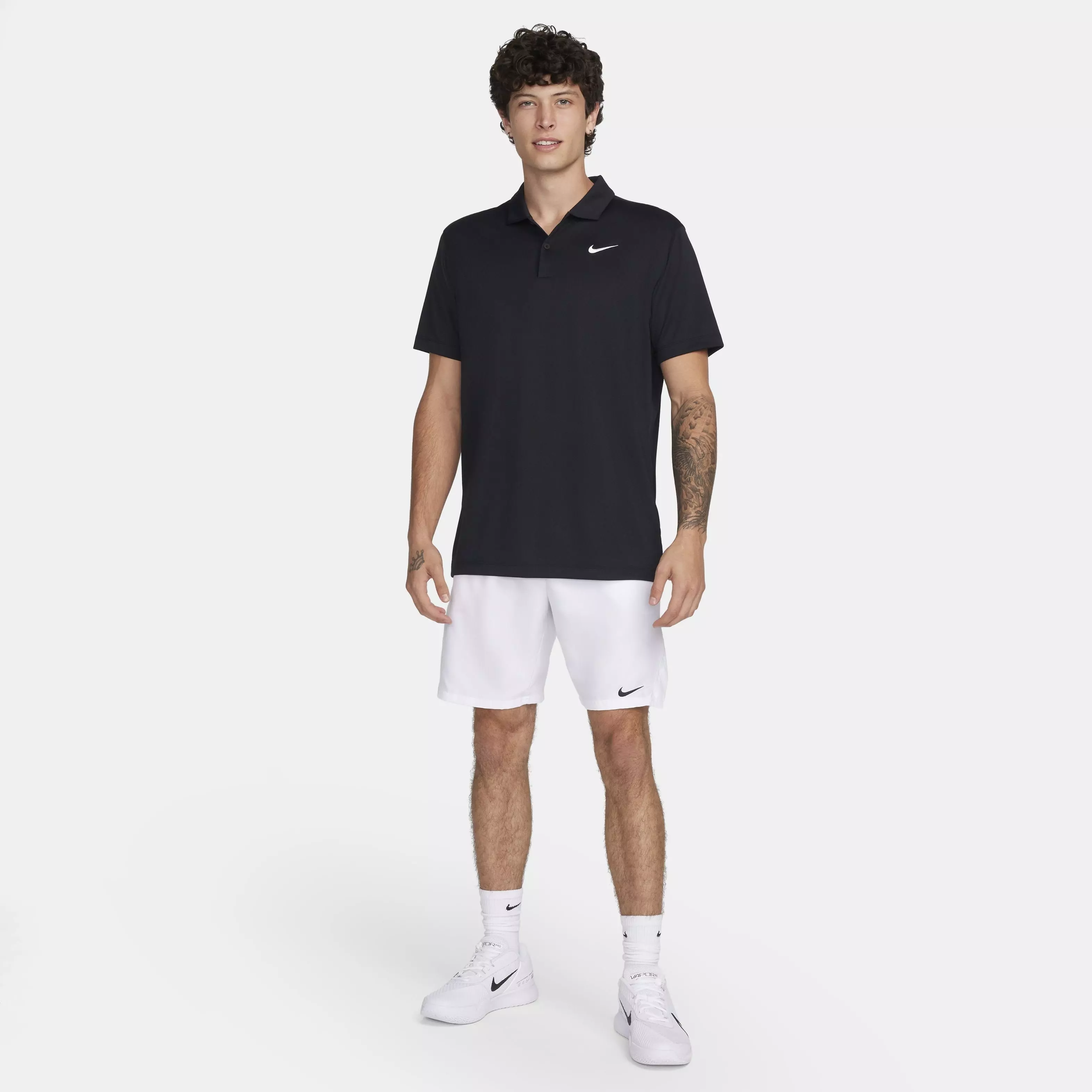 NikeCourt Men's Victory Dri-FIT 9" Tennis Shorts - WHITE