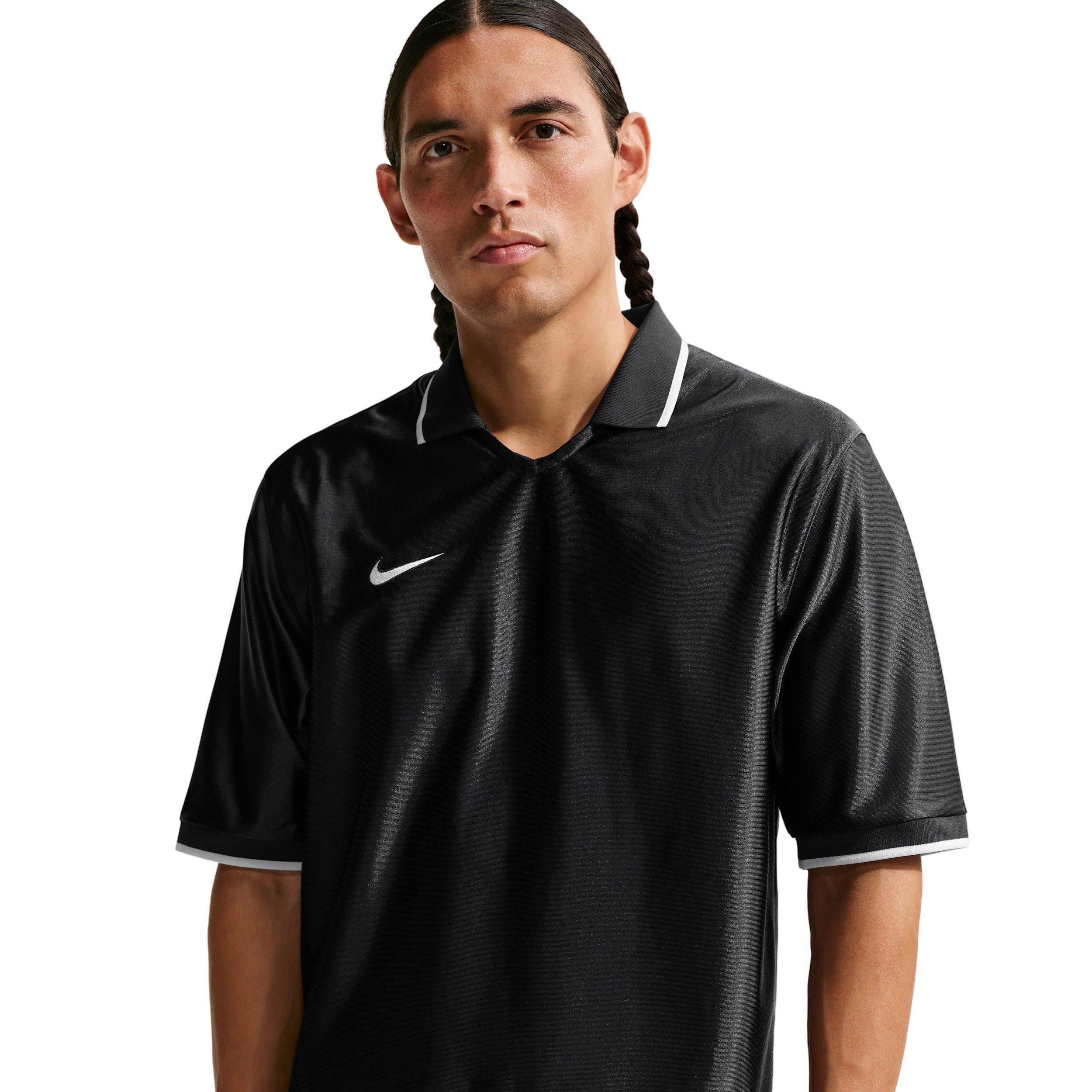 Nike Men's Energy Dri-FIT Short Sleeve Soccer Top - BLACK Thumbnail View 1