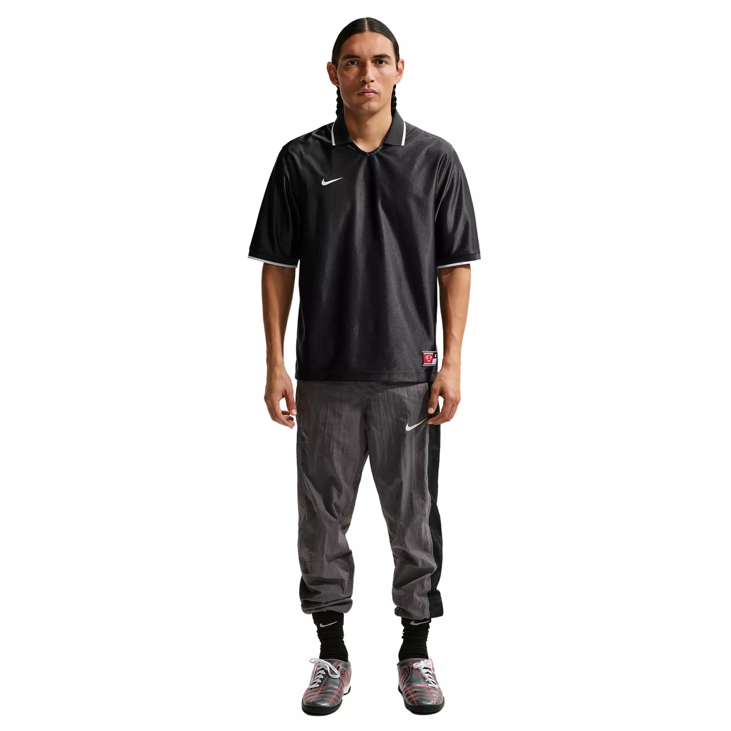 Nike Men's Energy Dri-FIT Short Sleeve Soccer Top - BLACK