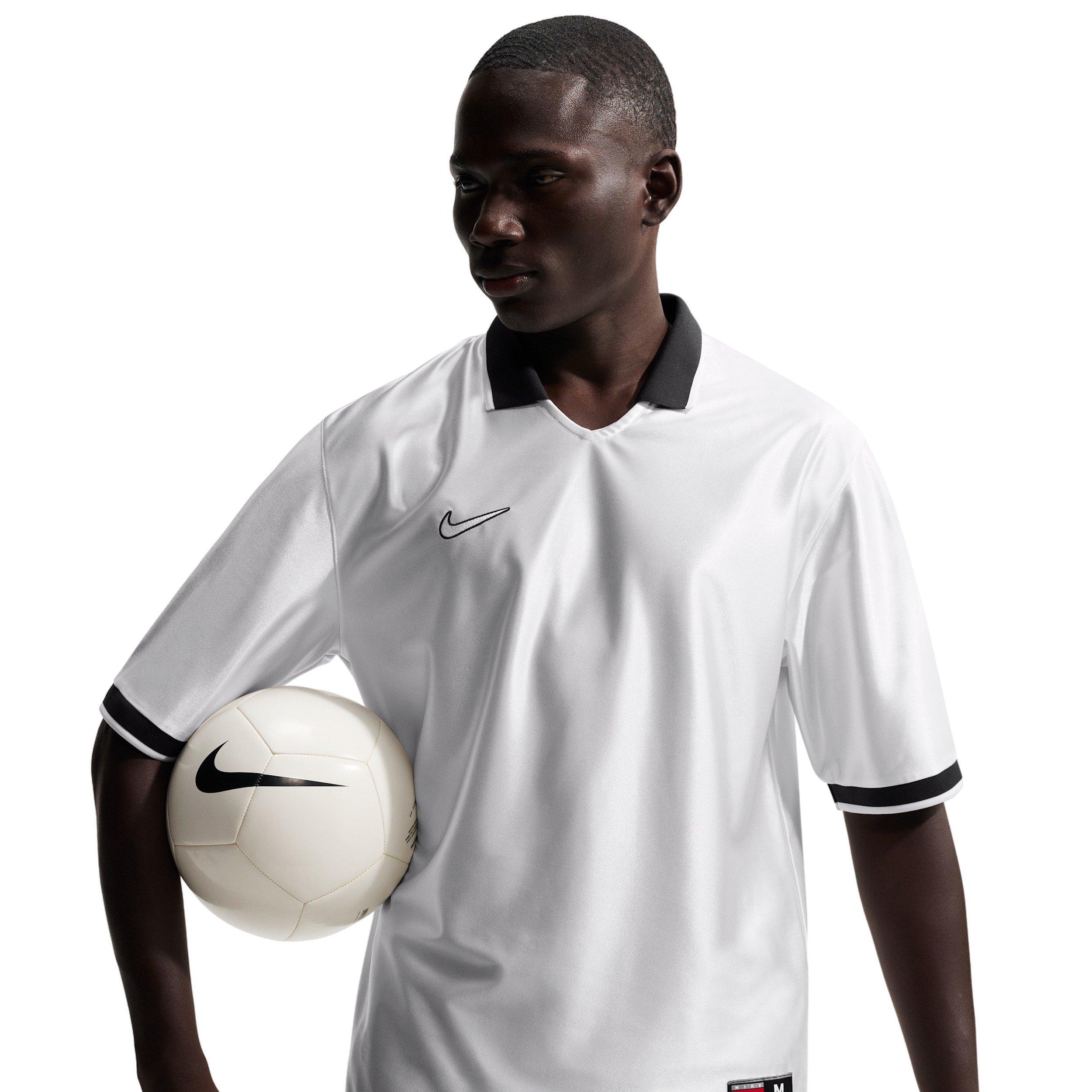 Nike Men's Energy Dri-FIT Short Sleeve Soccer Top - WHITE Thumbnail View 5