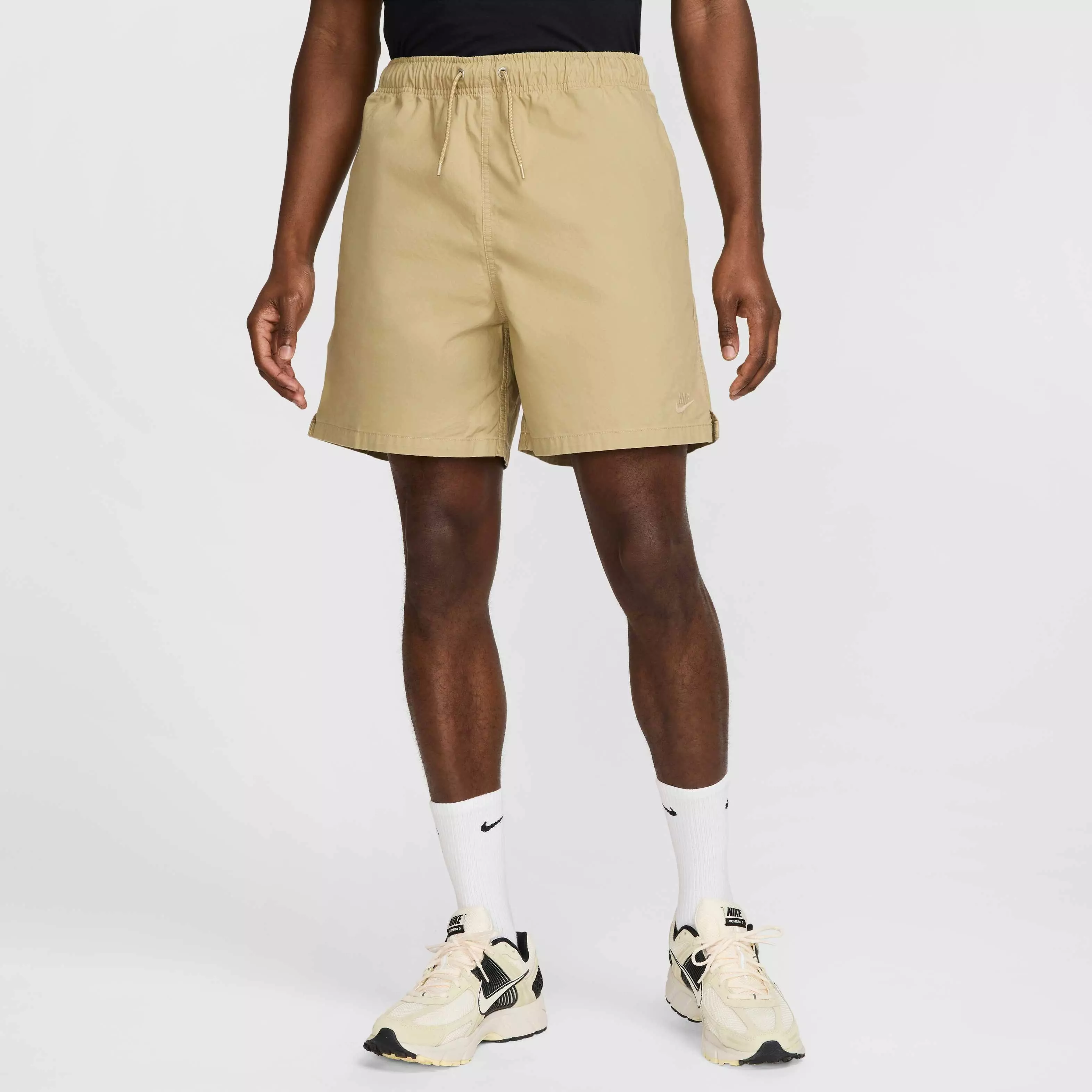 Nike Men's Club Flow Shorts - BEIGE