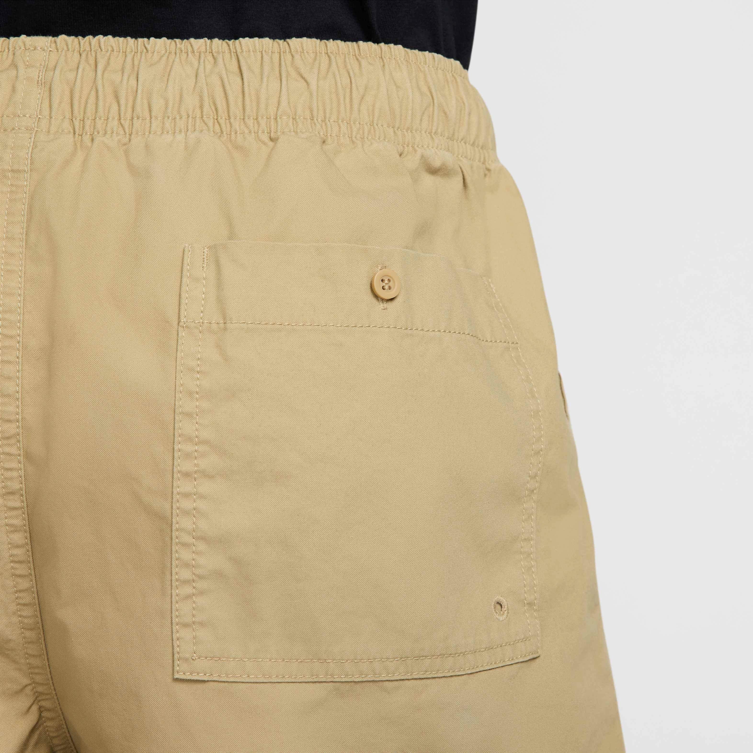 Nike Men's Club Flow Shorts - BEIGE Thumbnail View 5
