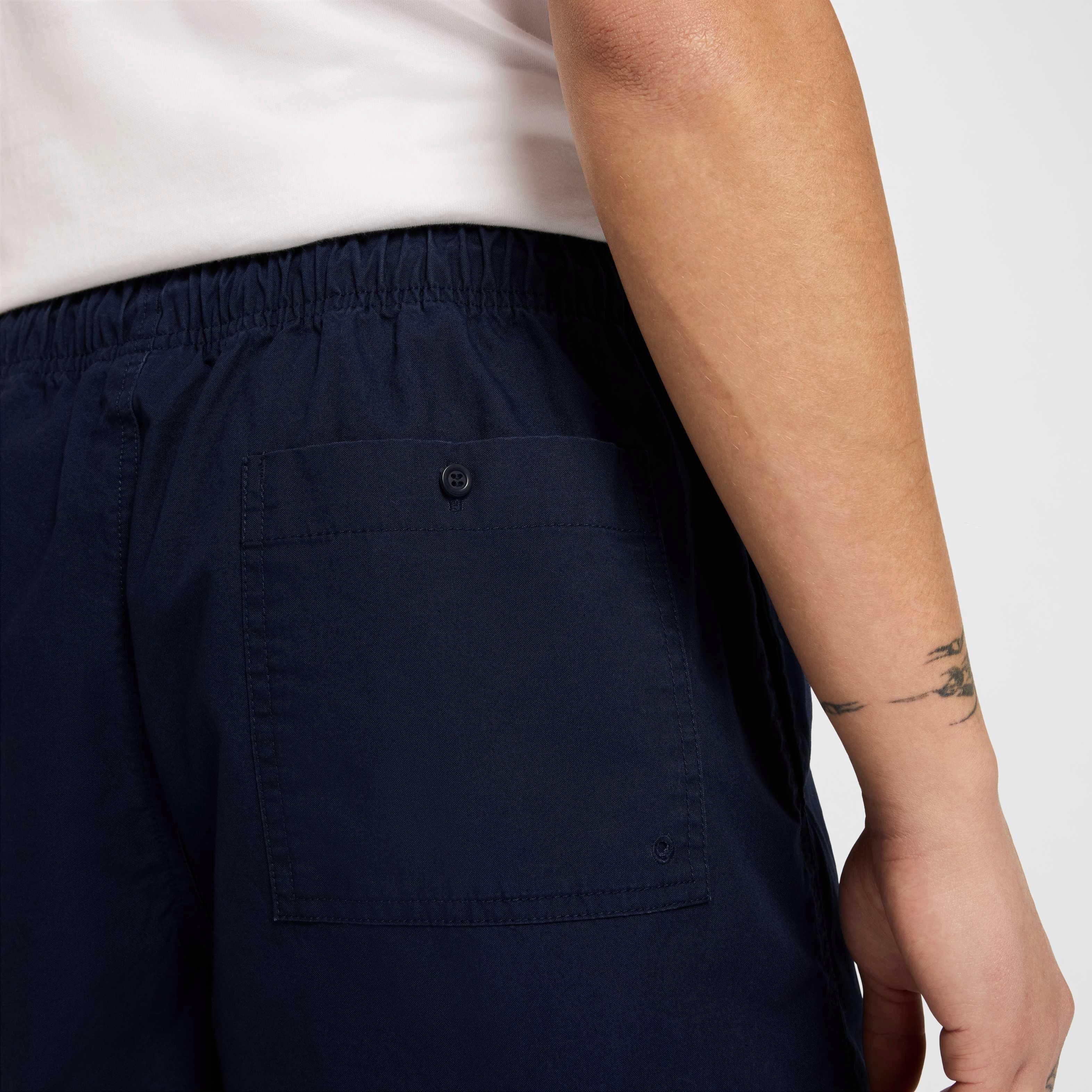 Nike Men's Club Flow Woven Shorts - DK BLUE Thumbnail View 5