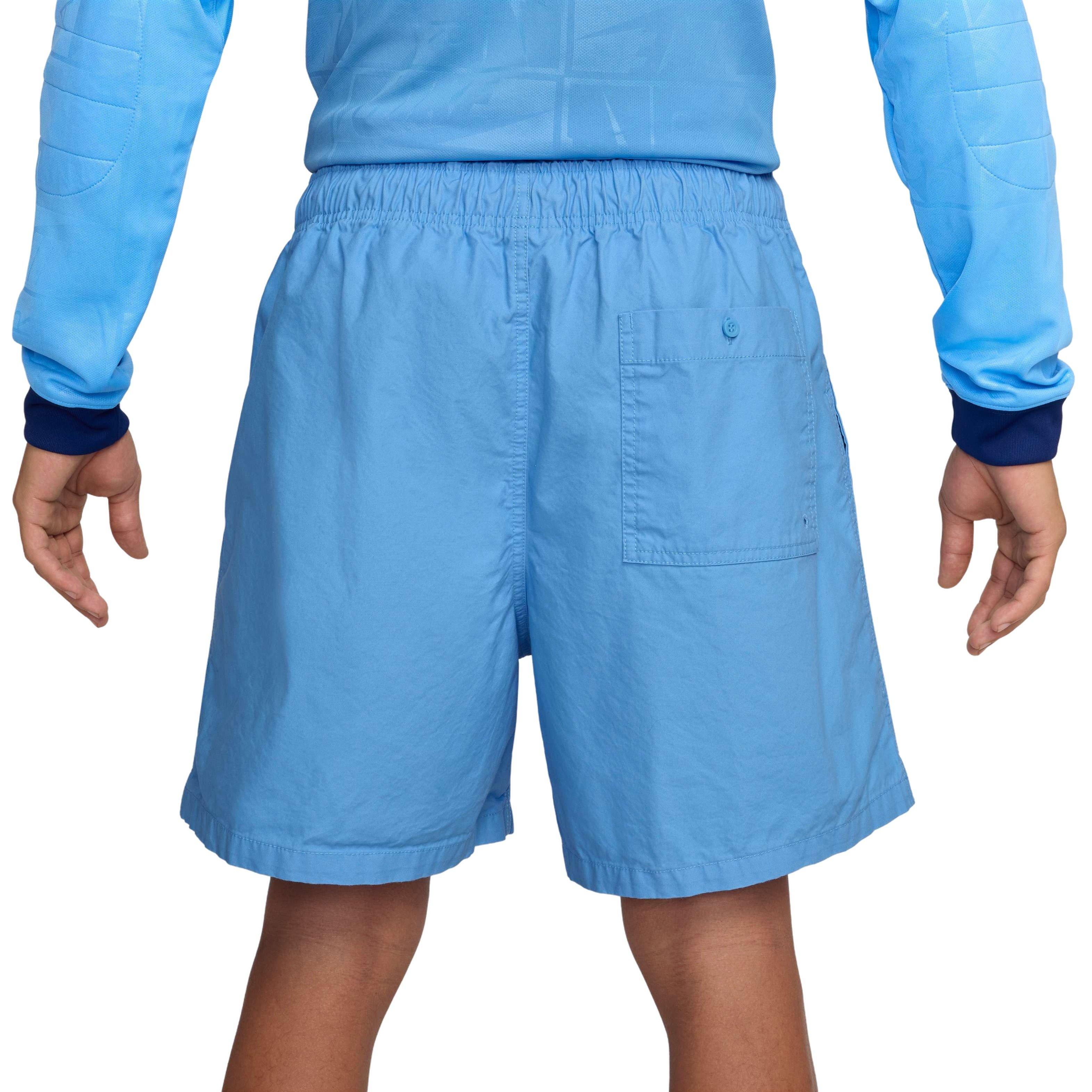 Nike Men's Club Flow Shorts - BLUE Thumbnail View 2