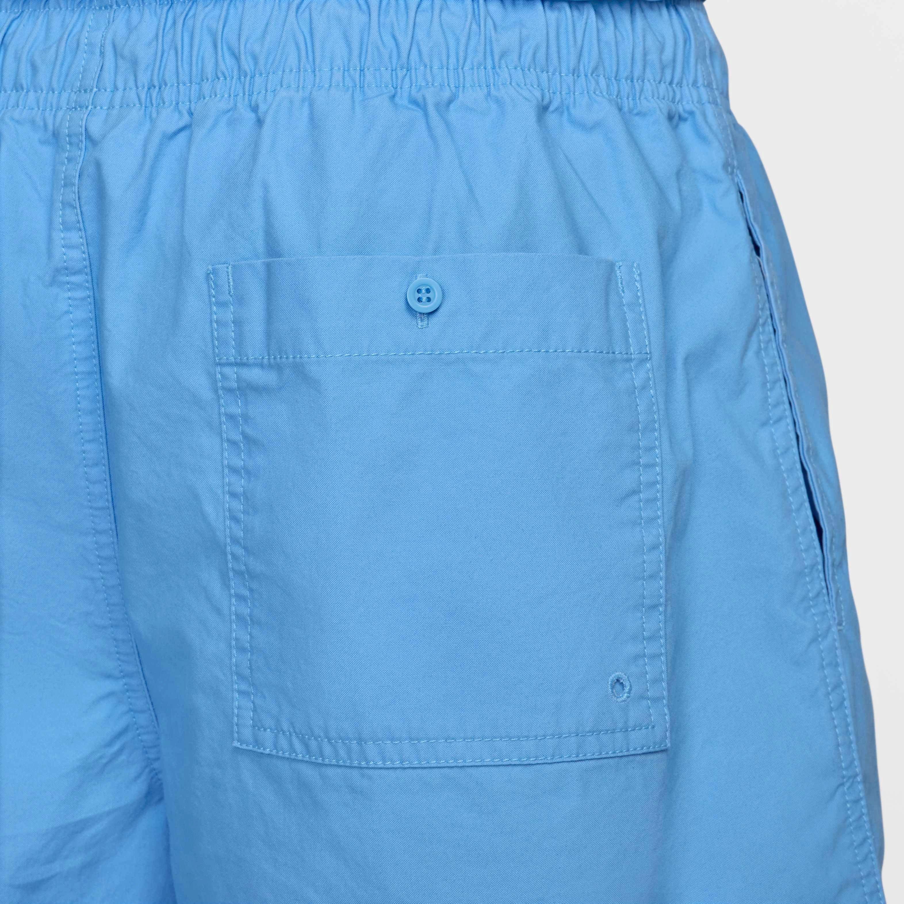 Nike Men's Club Flow Shorts - BLUE Thumbnail View 5