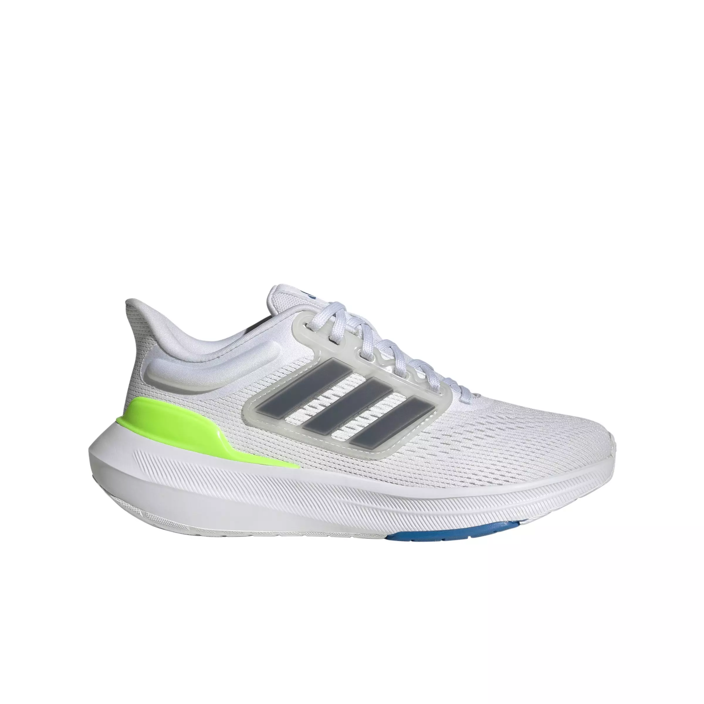 adidas Ultrabounce Junior "Ftwr White/Core Black/Luclem" Grade School Boys' Running Shoe - WHITE/BLACK/LUCLEM