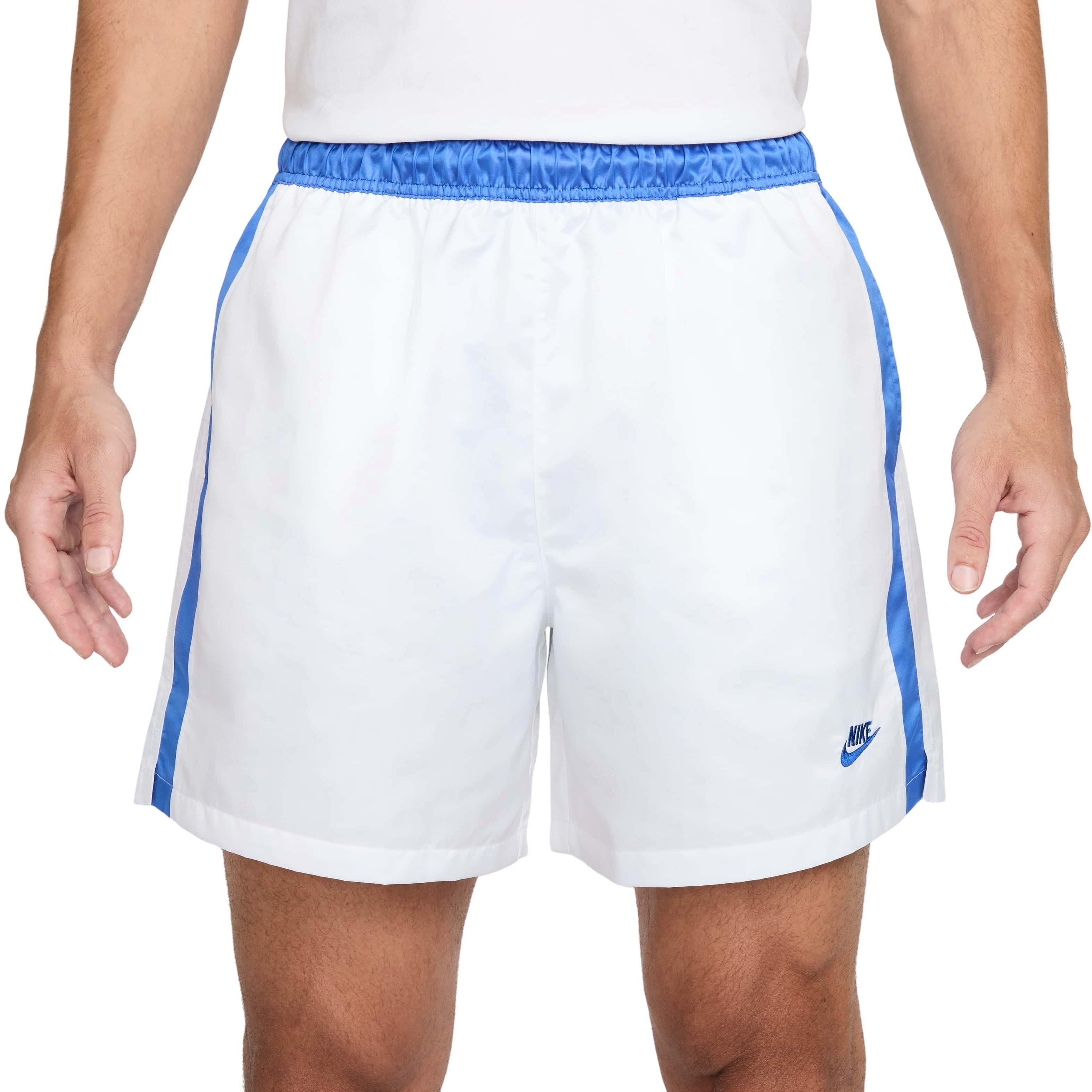 Nike​ Men's Sportswear Club ​Flow Football Shorts - WHITE Thumbnail View 1