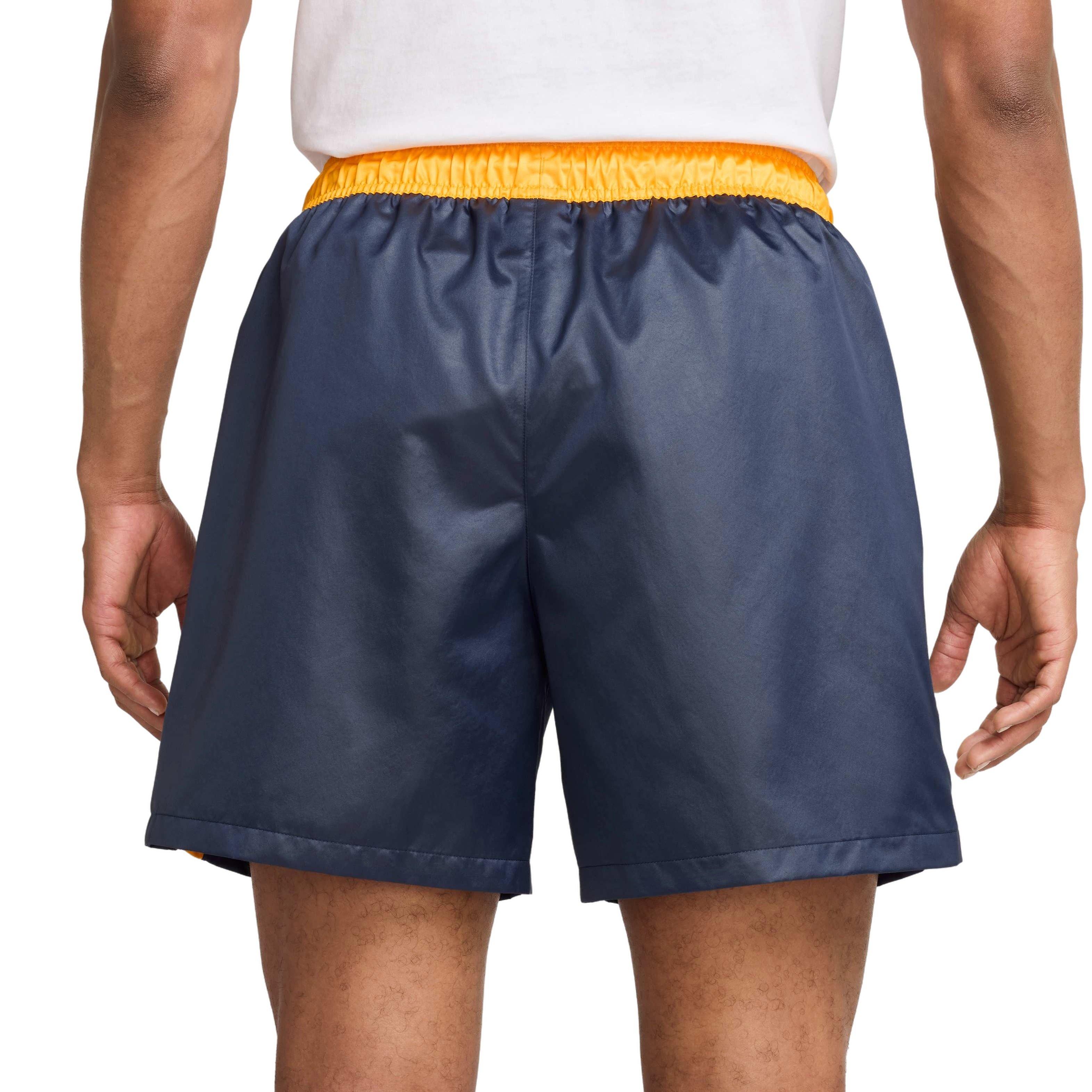Nike​ Men's Sportswear Club ​Flow Football Shorts - BLUE Thumbnail View 2