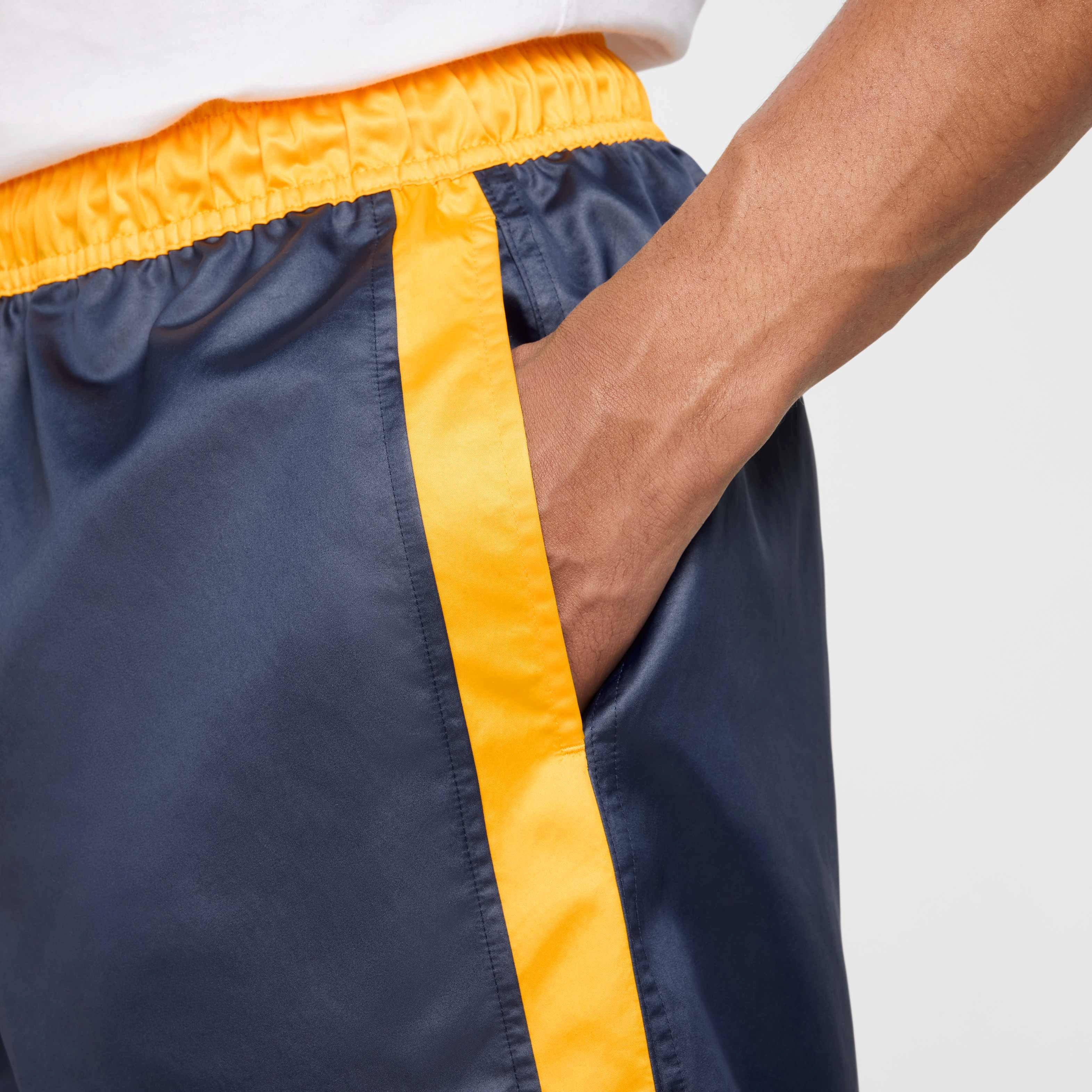 Nike​ Men's Sportswear Club ​Flow Football Shorts - BLUE Thumbnail View 5