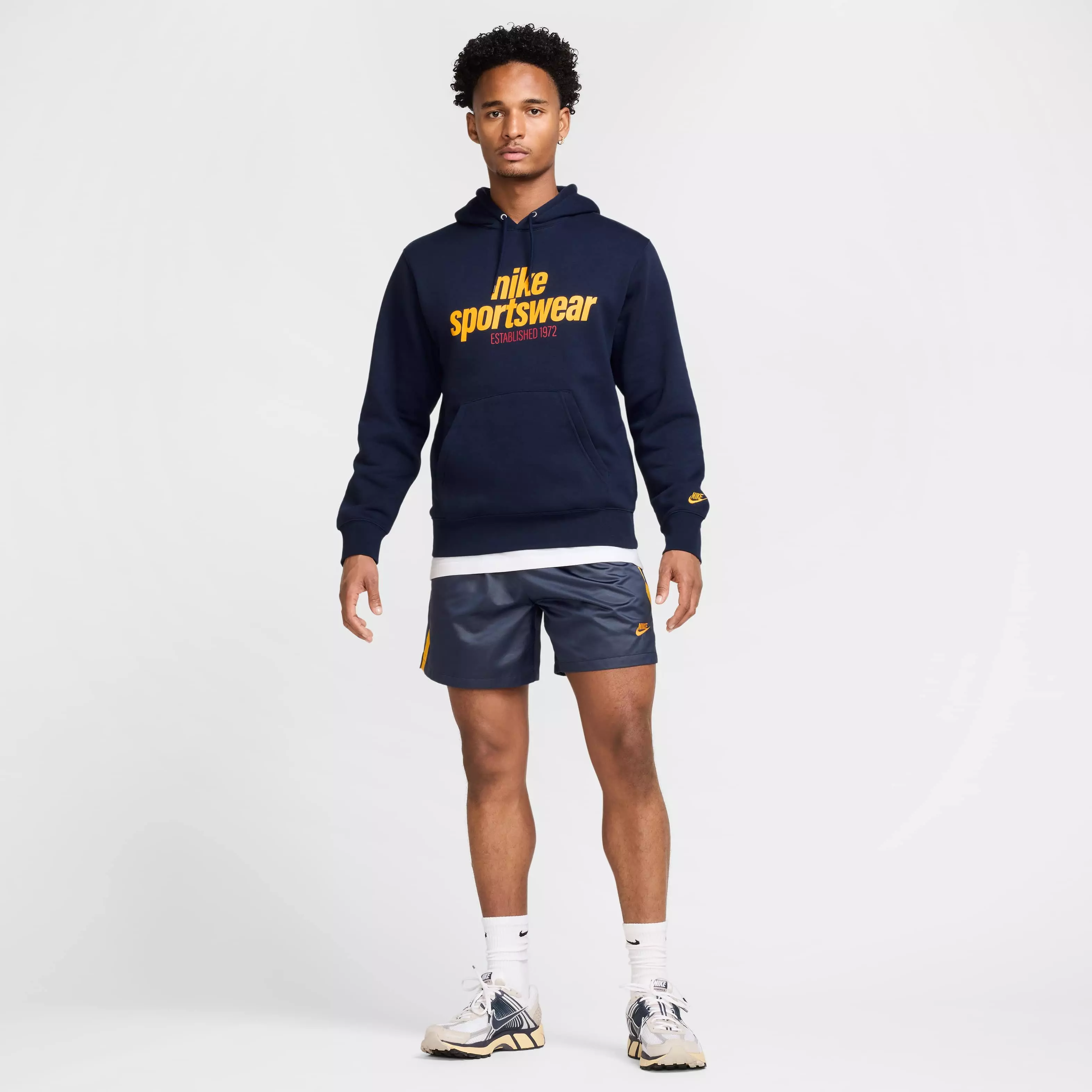 Nike​ Men's Sportswear Club ​Flow Football Shorts - BLUE