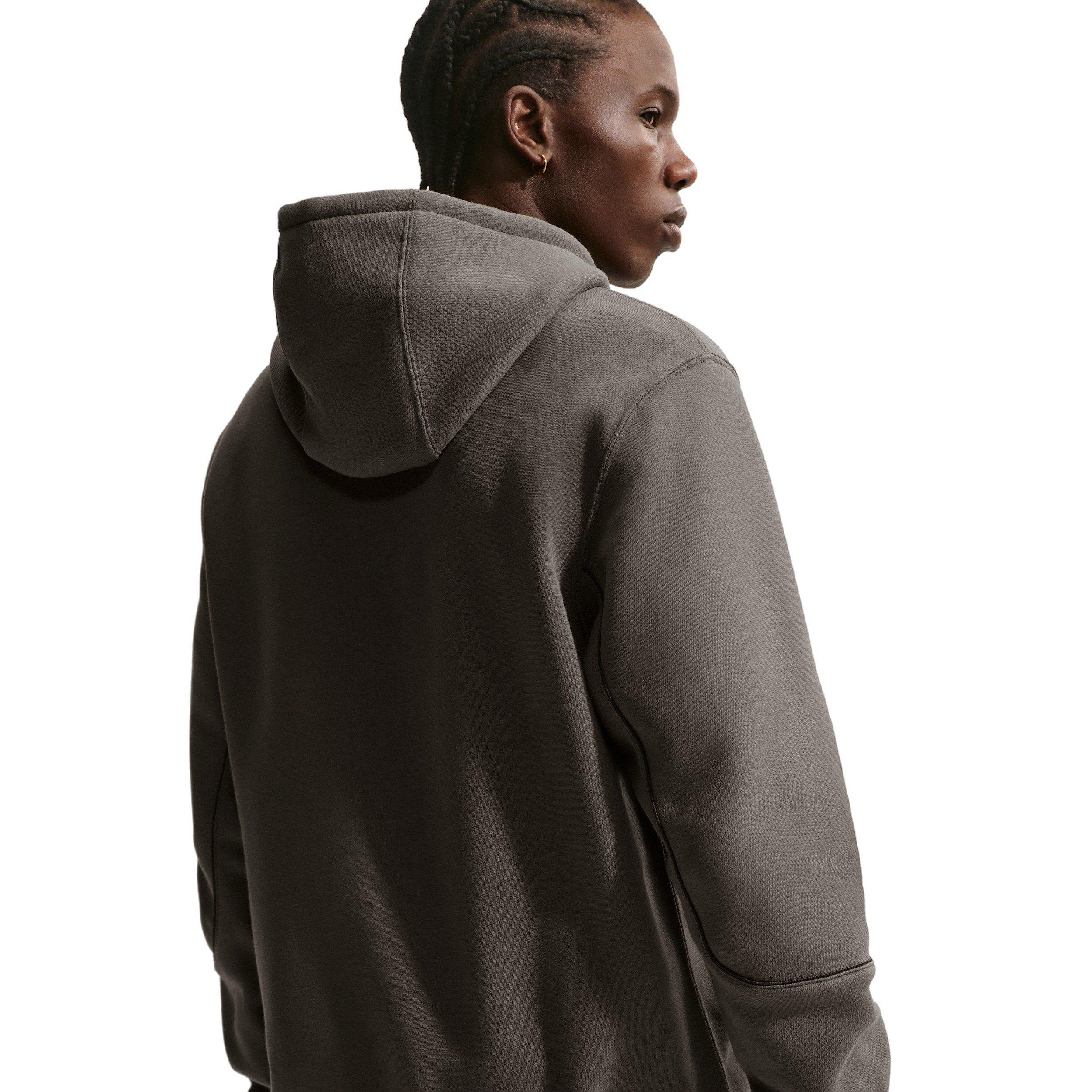 Nike Men's Club Total 90 Soccer Pullover Hoodie - Brown - BROWN Thumbnail View 2