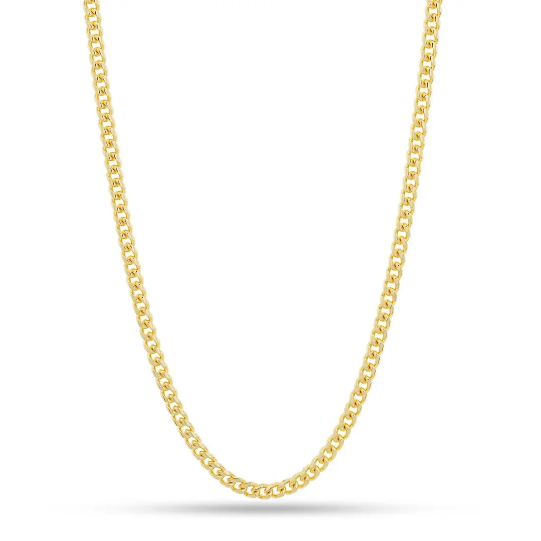 King Ice 5mm Miami Cuban Link Chain - Gold - GOLD