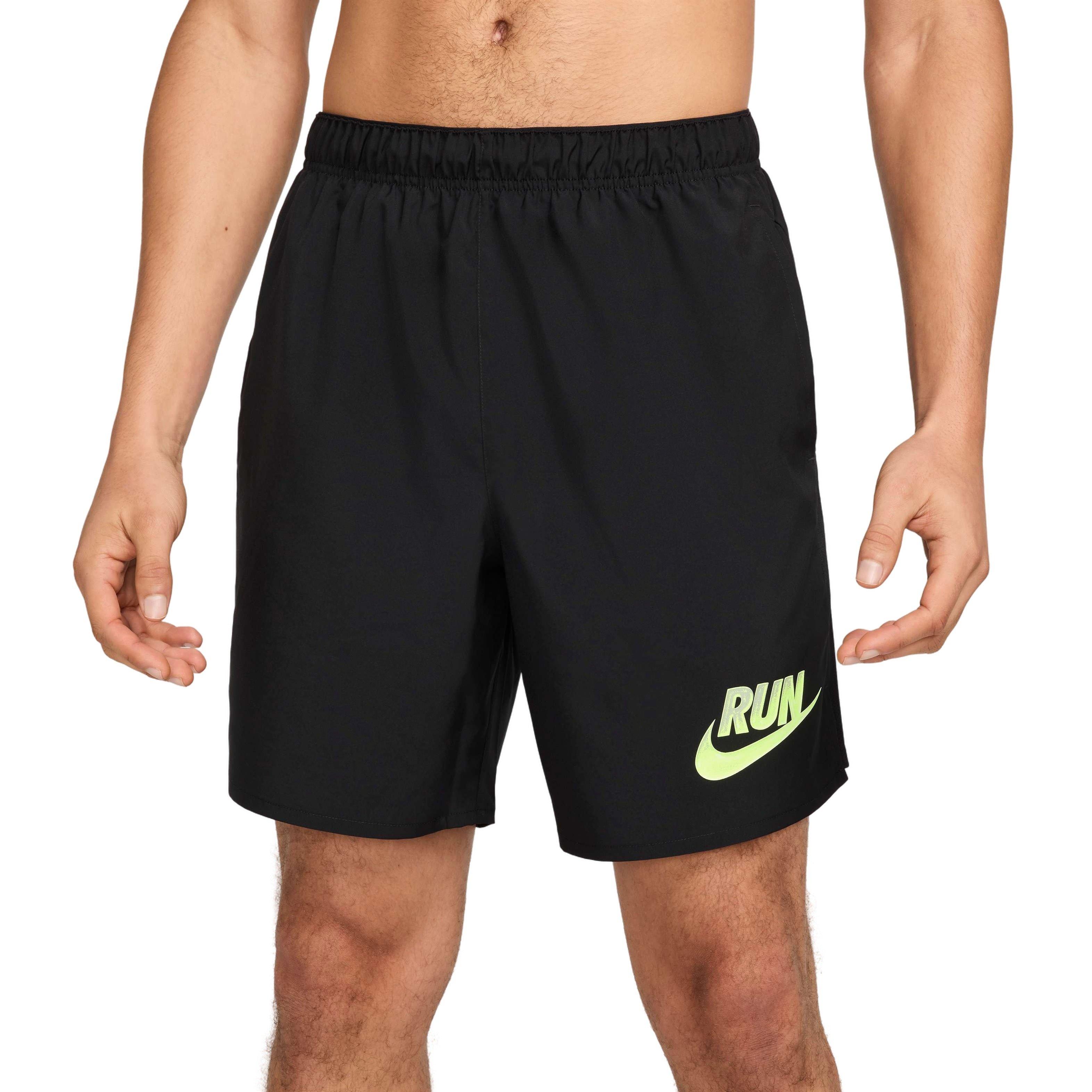 Nike Men's Challenger Run Energy Dri-FIT 7" Unlined Running Shorts - BLACK Thumbnail View 1