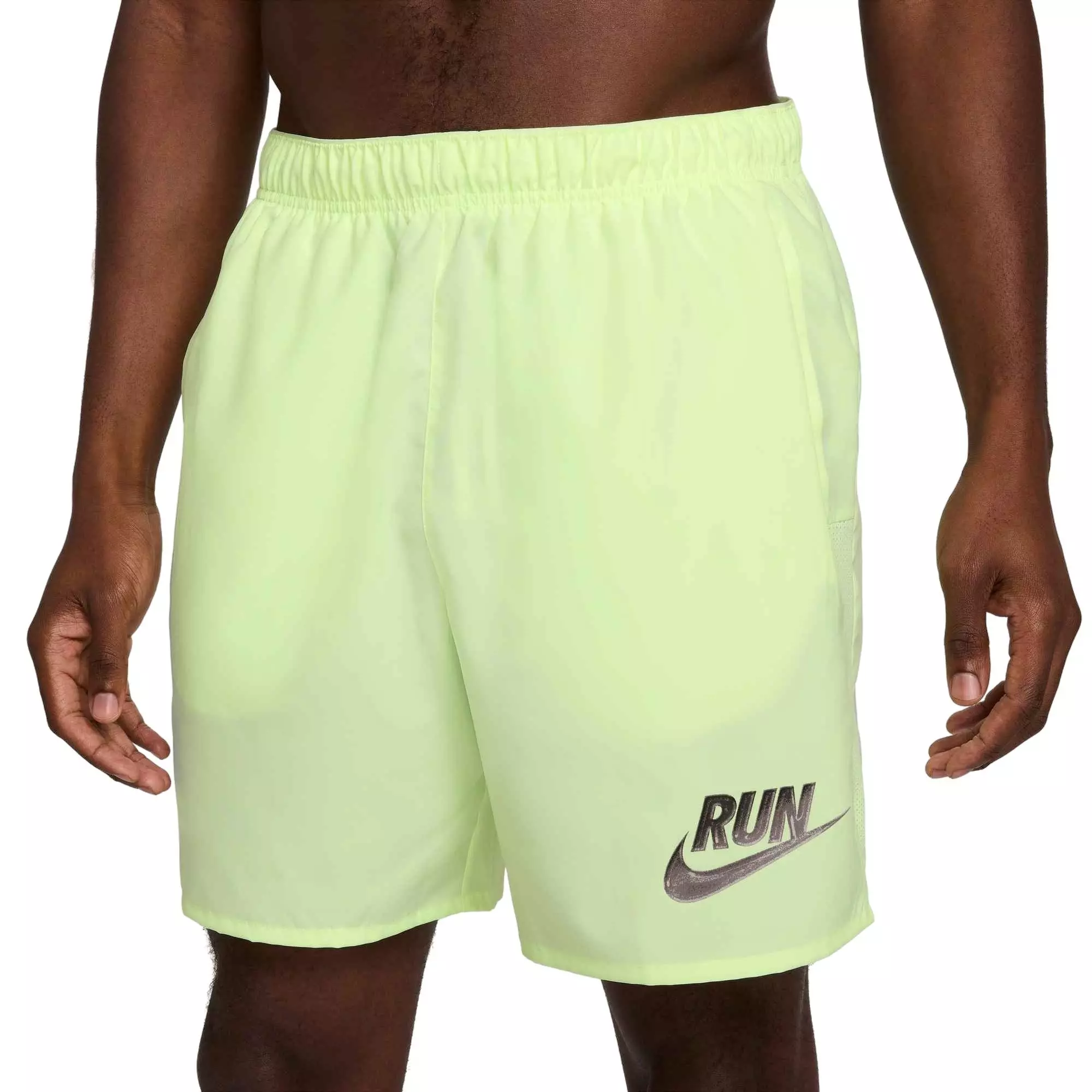 Nike Men's Challenger Run Energy Dri-FIT 7" Unlined Running Shorts - VOLT