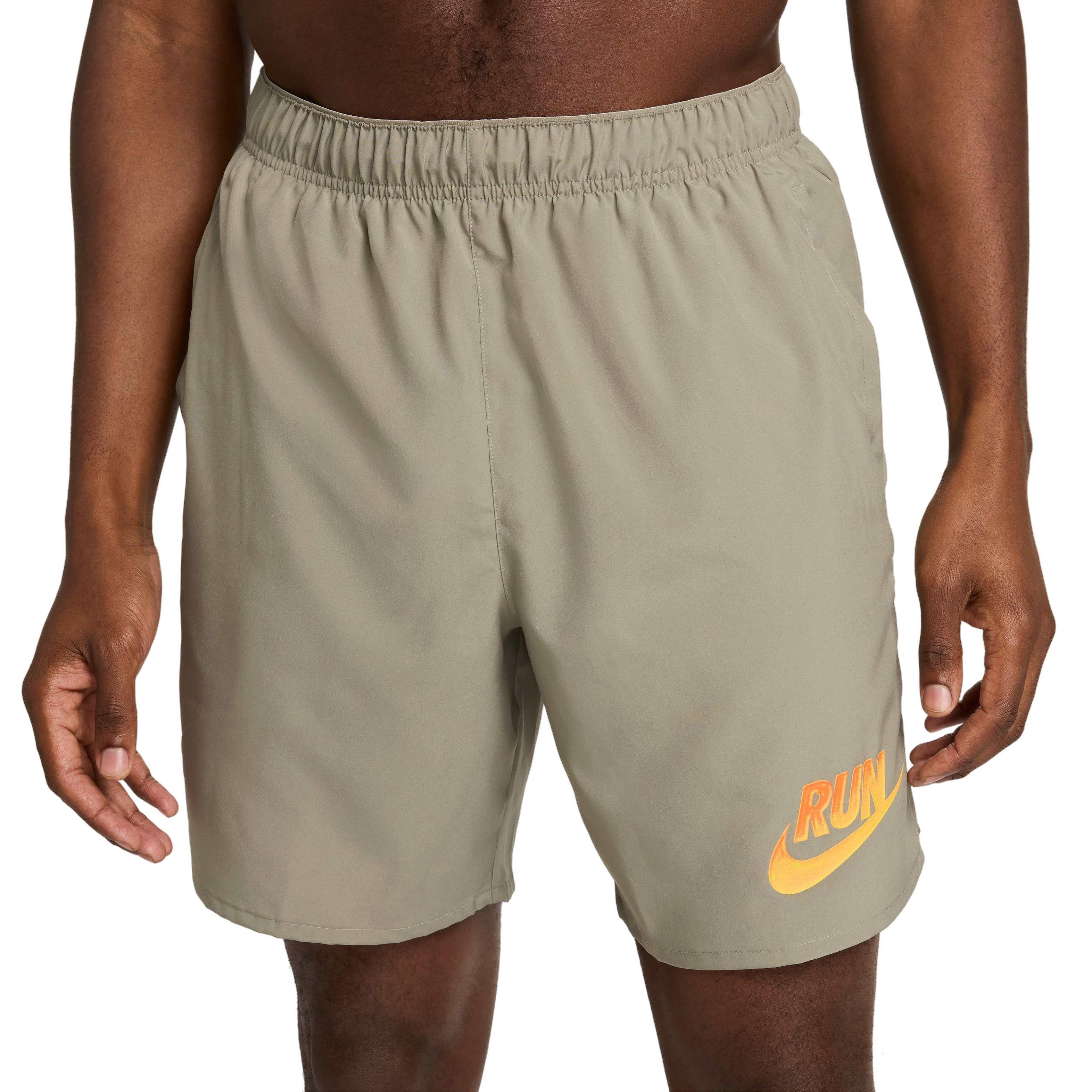 Nike Men's Challenger Run Energy Dri-FIT 7" Unlined Running Shorts - GREEN Thumbnail View 1