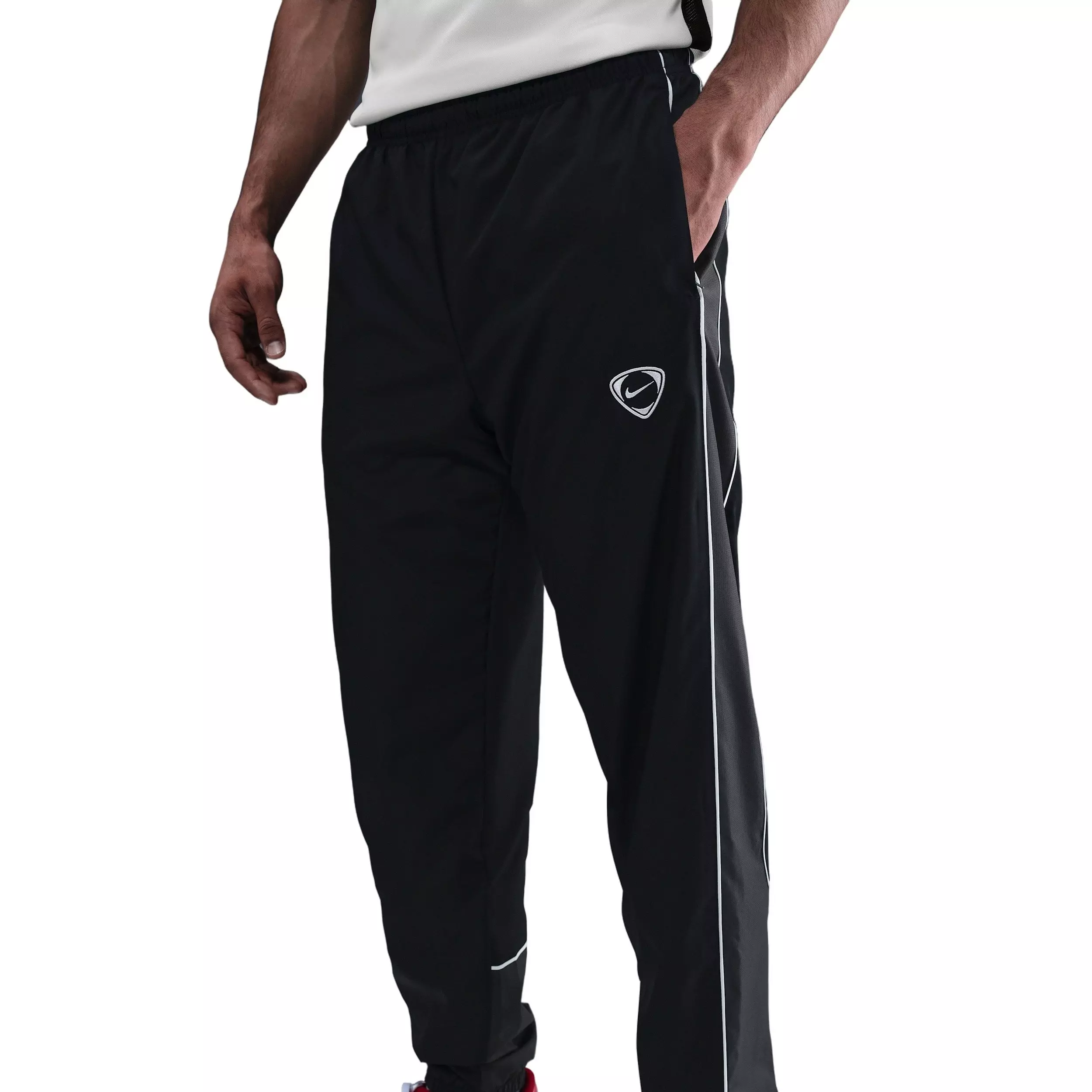 Nike Men's Academy+ Repel Soccer Woven Pants - Black - BLACK