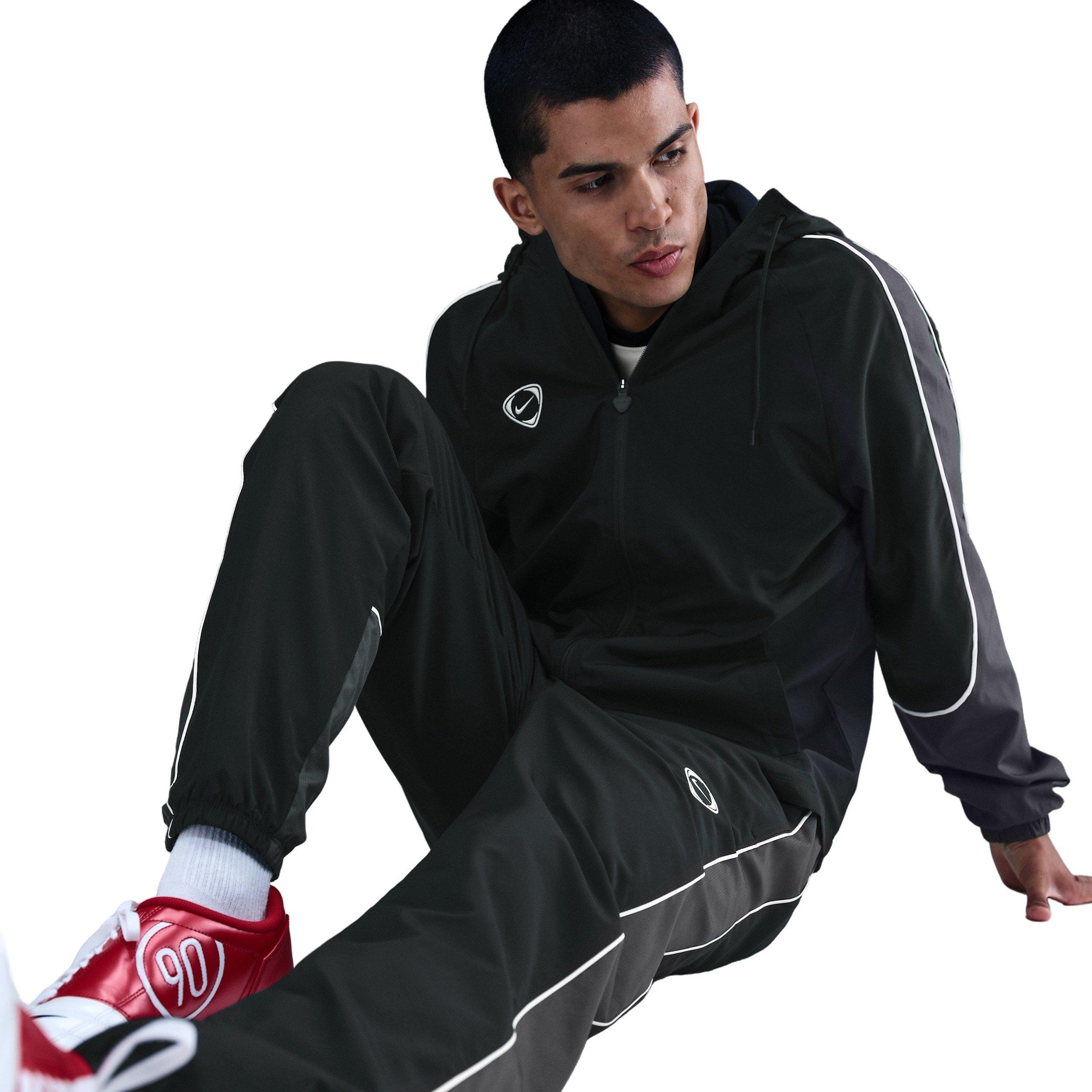 Nike Men's Academy+ Repel Soccer Woven Pants - Black - BLACK Thumbnail View 5