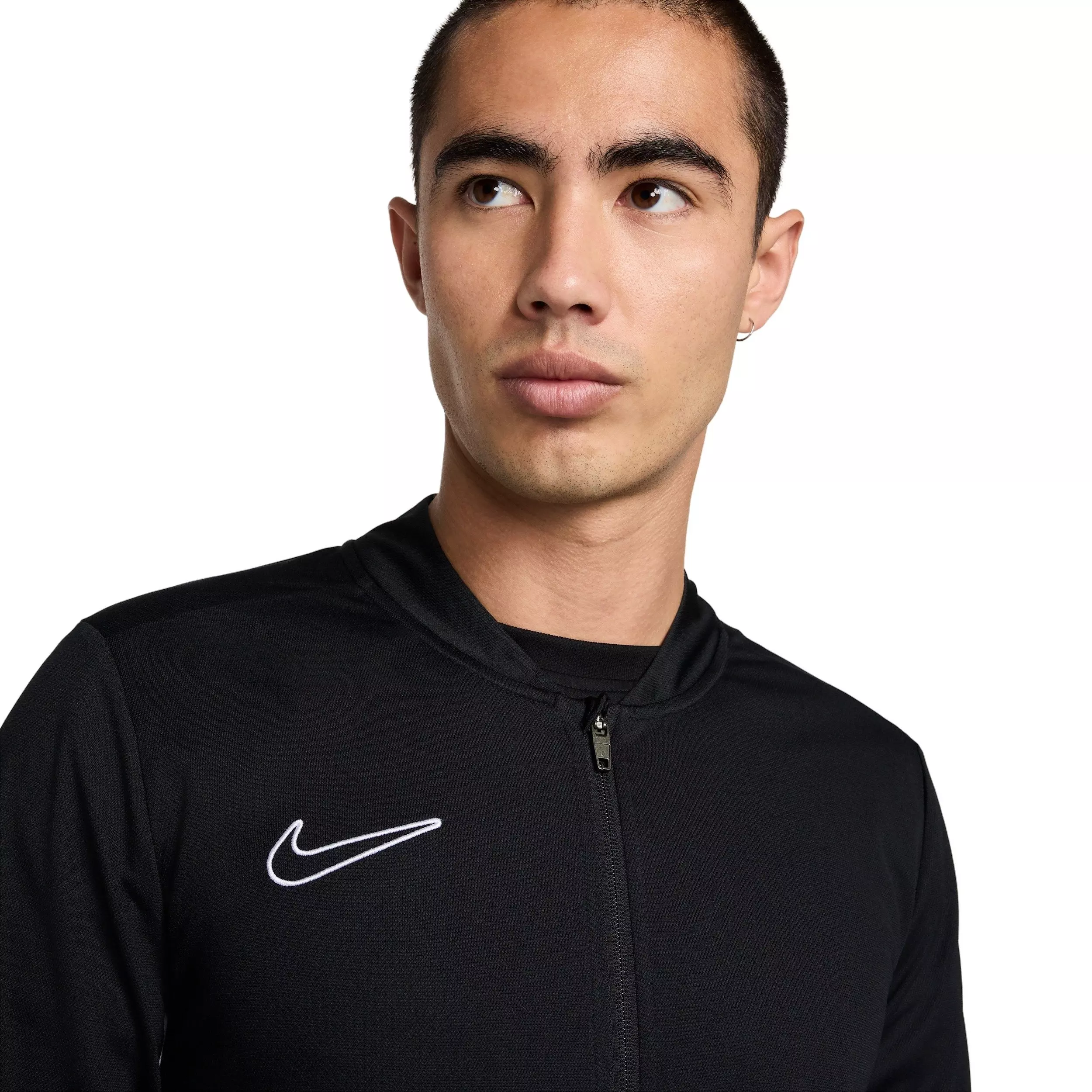 Nike Men's Academy Dri-FIT Soccer Tracksuit - Black/White - BLACK