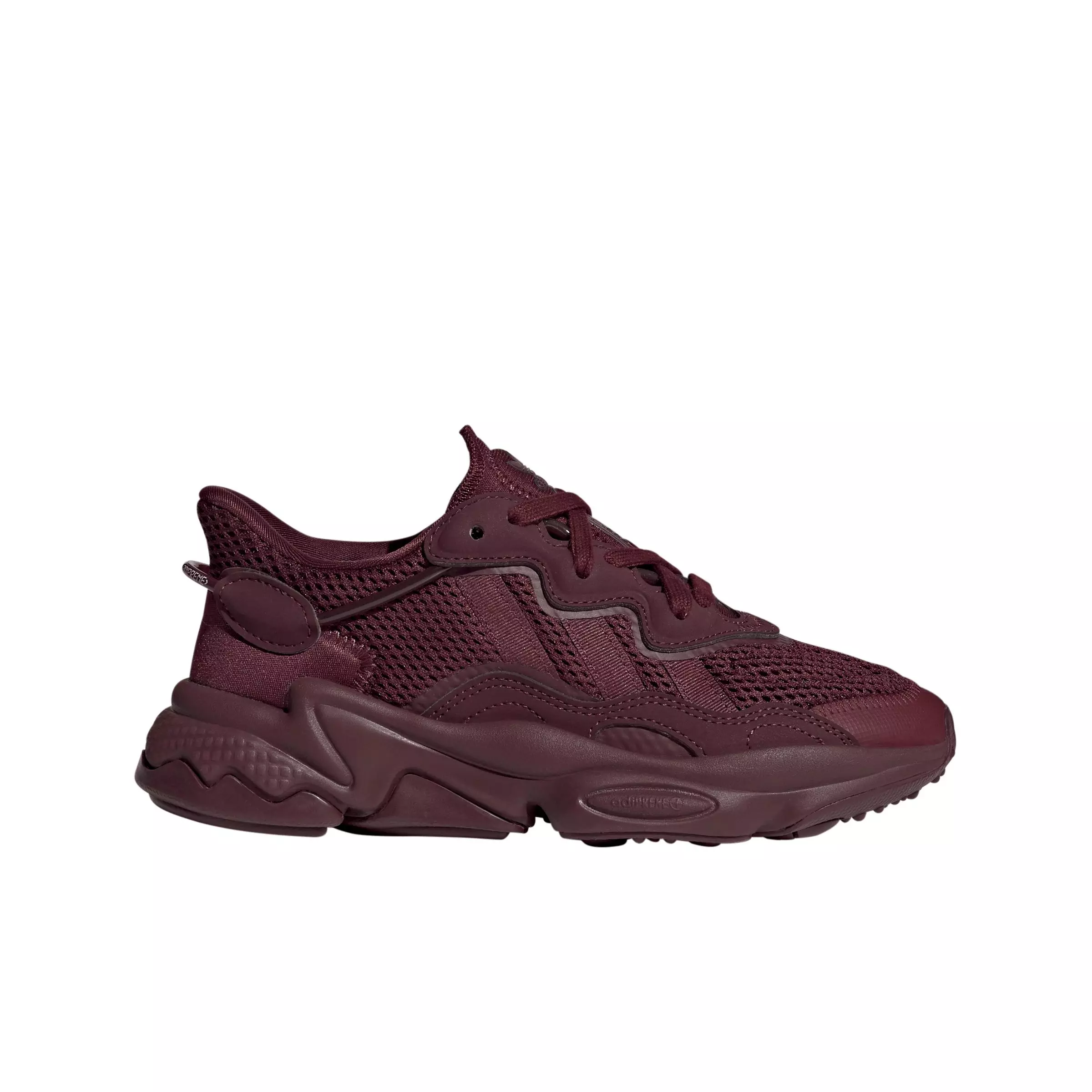 adidas Originals OZWEEGO "Maroon/Maroon/Clear Pink" Grade School Boys' Shoe - MAROON/MAROON/PINK