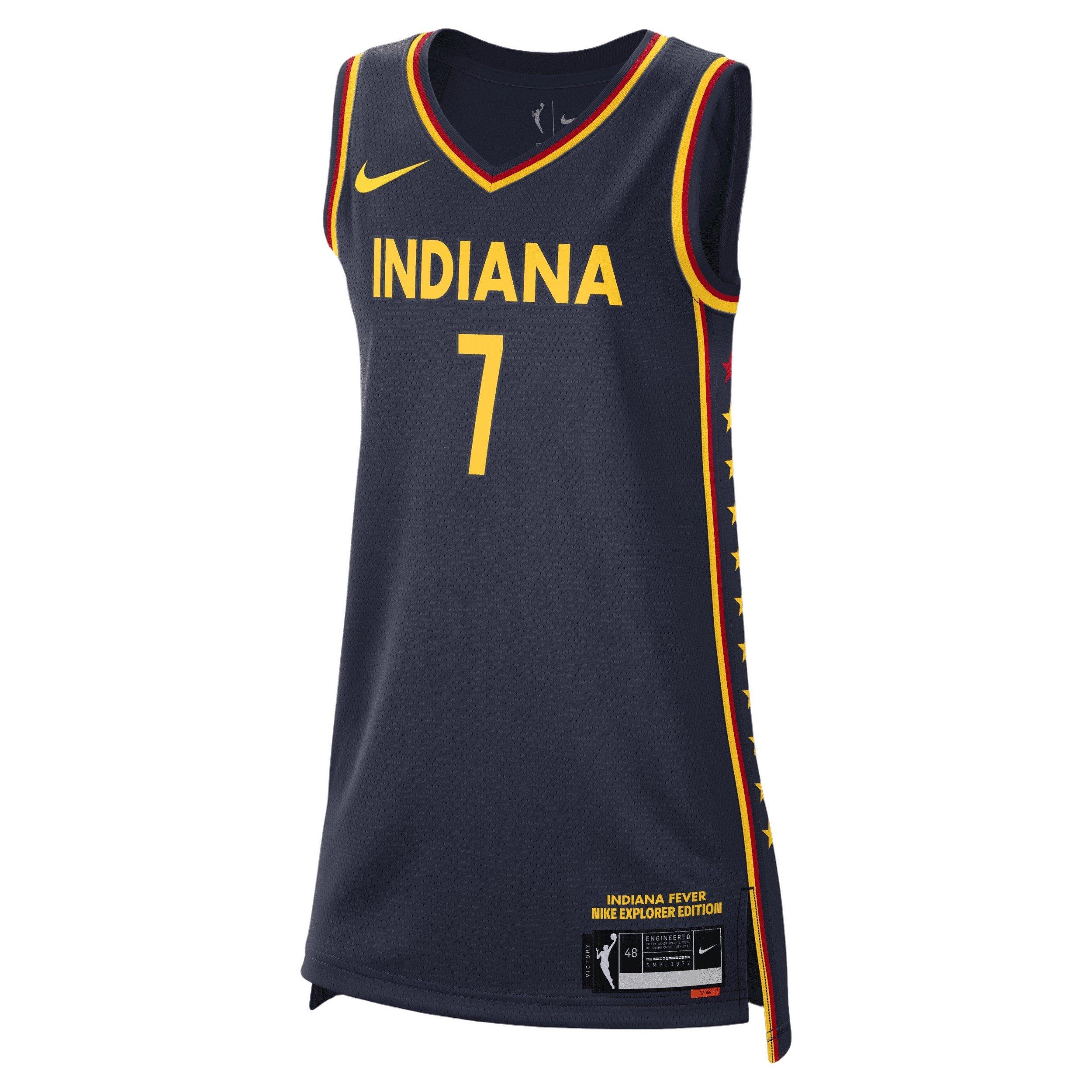 Nike Indiana Fever Explorer Edition Dri-FIT WNBA Victory Jersey - Navy - NAVY Thumbnail View 1