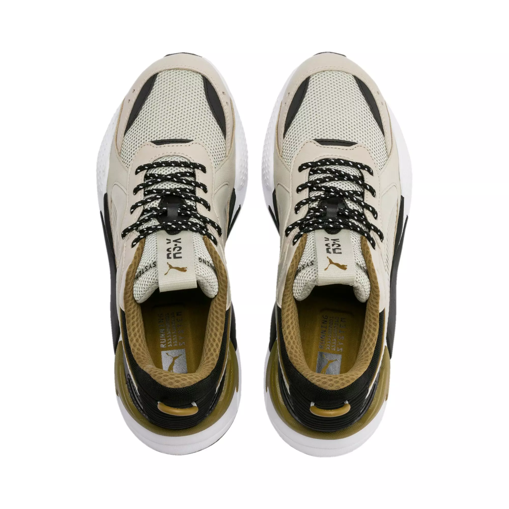 PUMA RS-X Core "Overcast/Black" Men's Shoe - WHITE