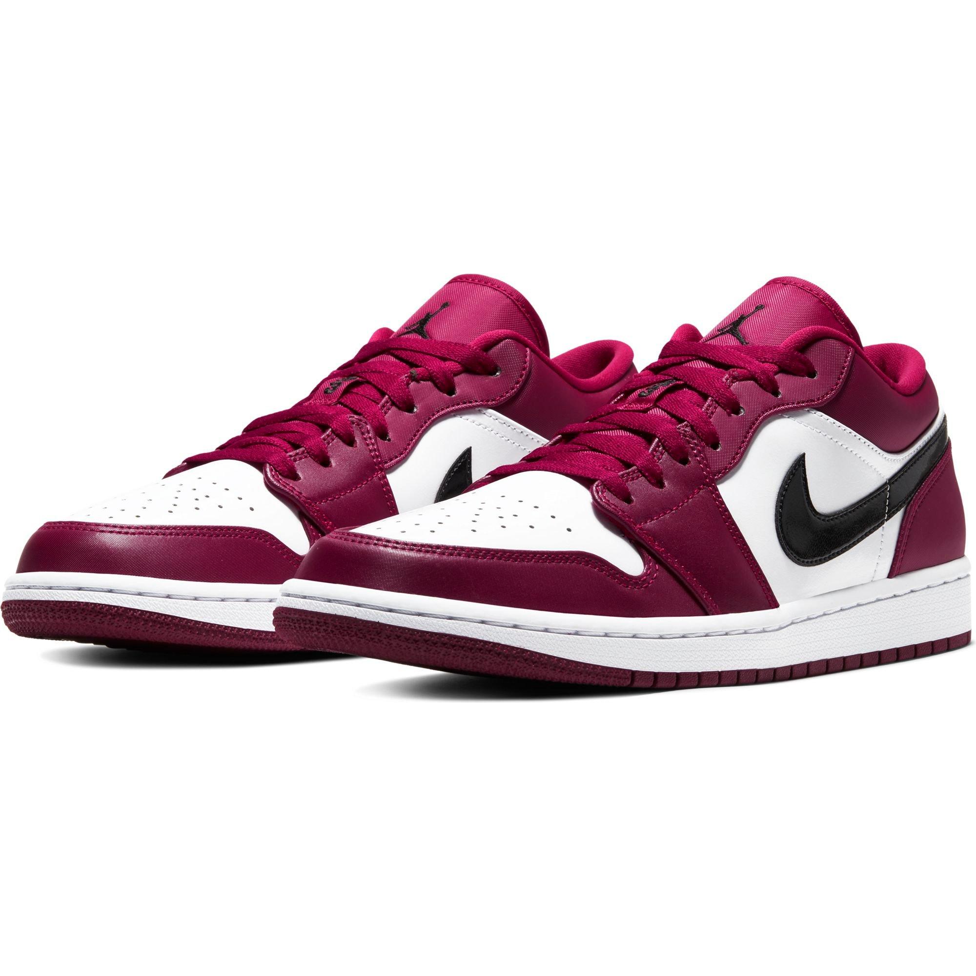 air jordan 1 noble red on feet