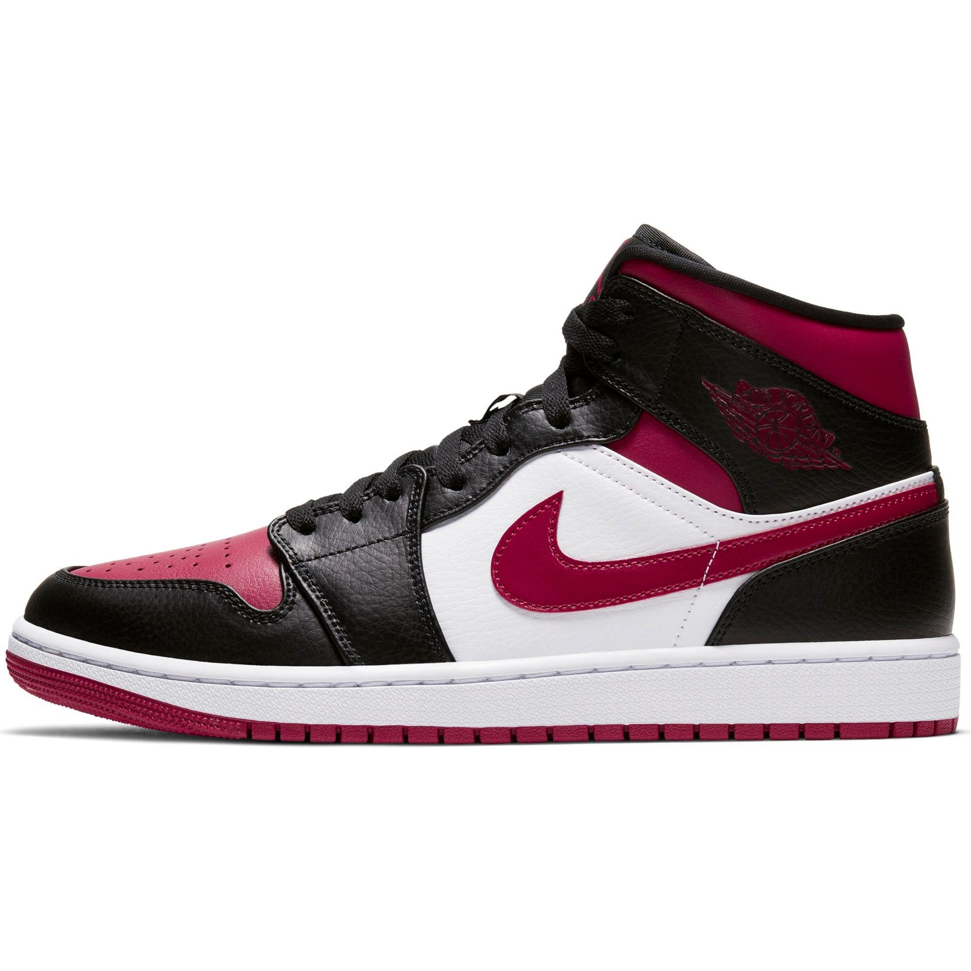 aj 1 red white black