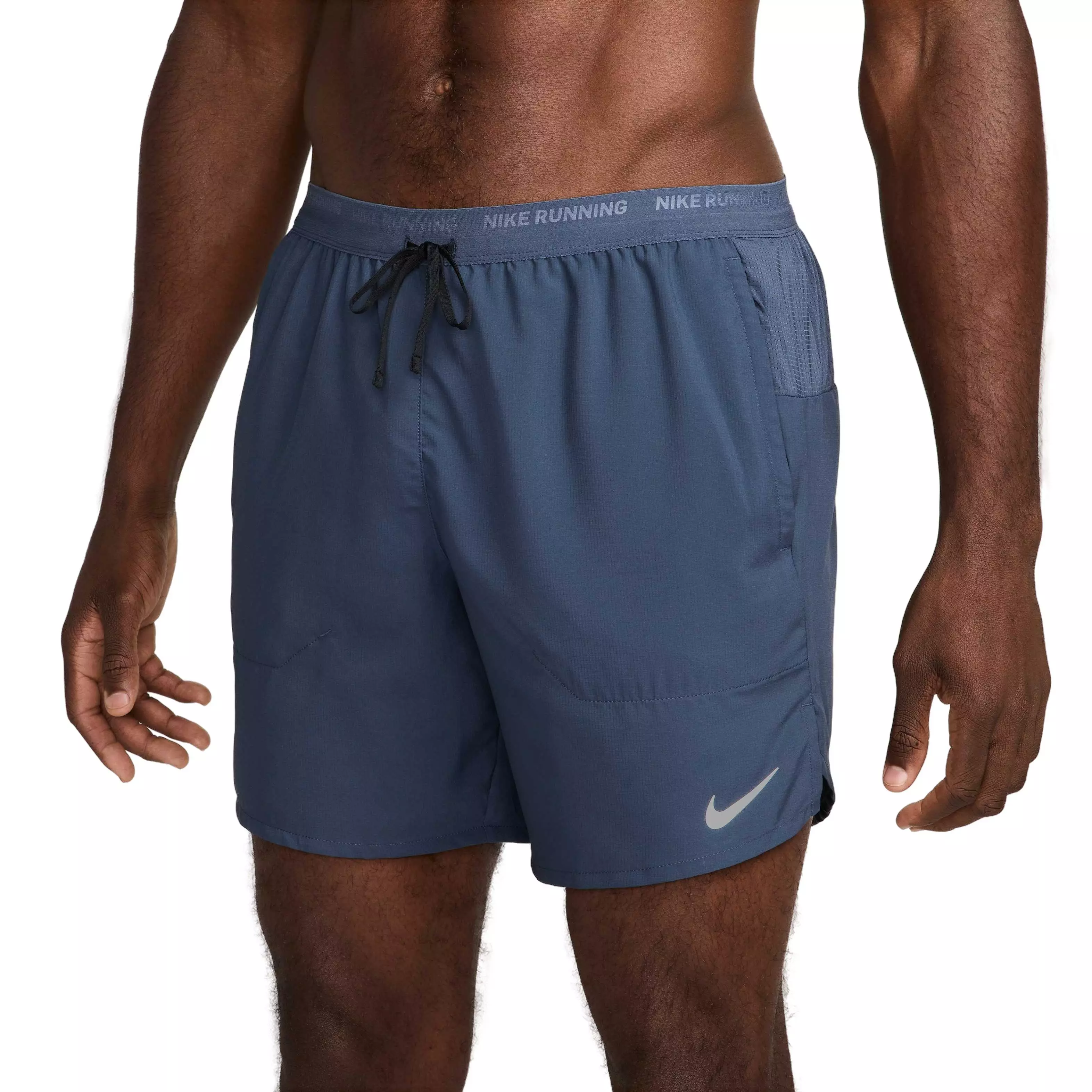 Nike Men's Stride Dri-FIT 7" Brief-Lined Running Shorts - BLUE