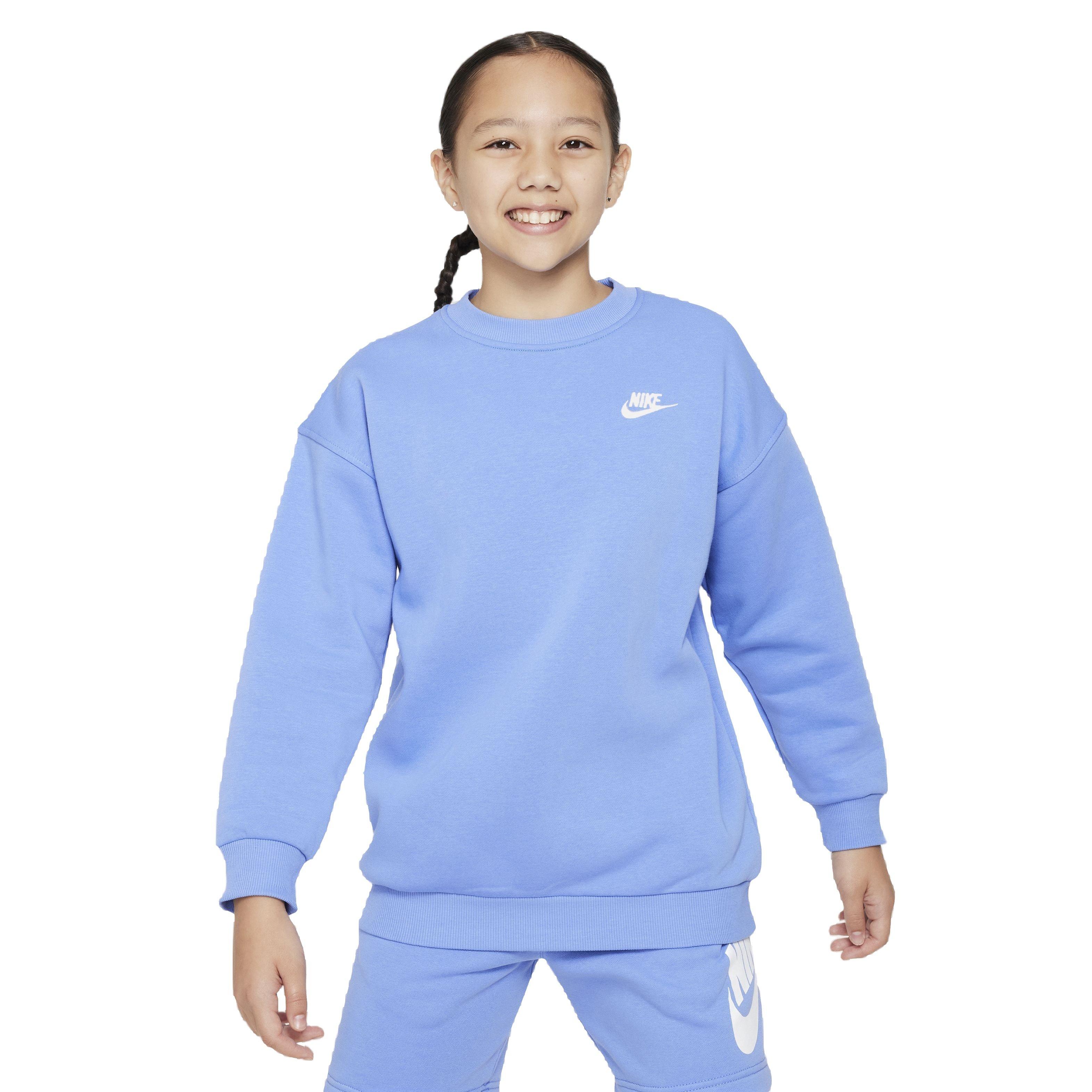 Nike Girls' Sportswear Club Fleece Oversized Sweatshirt