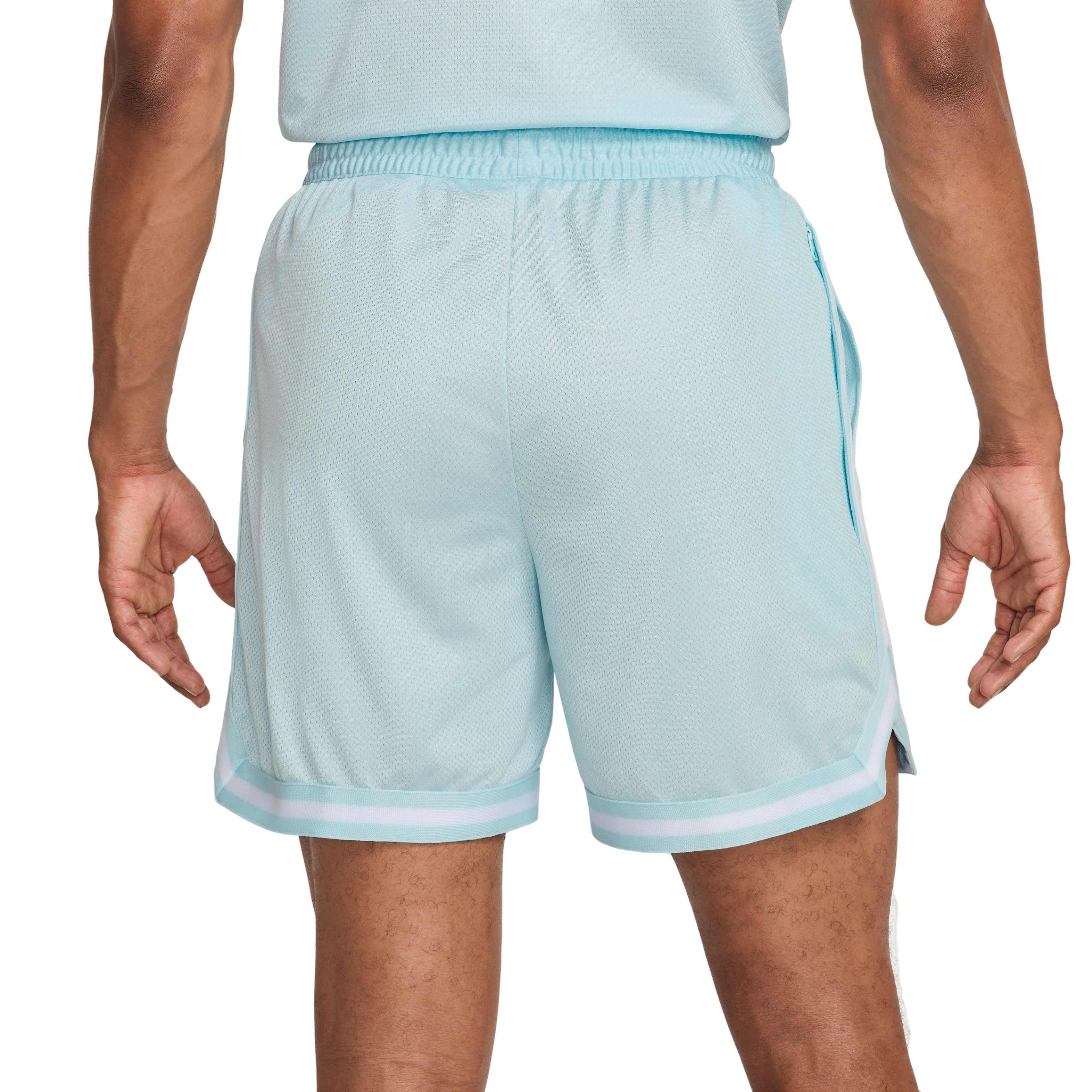 Nike Men's DNA Dri-FIT 6" Basketball Shorts -Blue - BLUE Thumbnail View 2