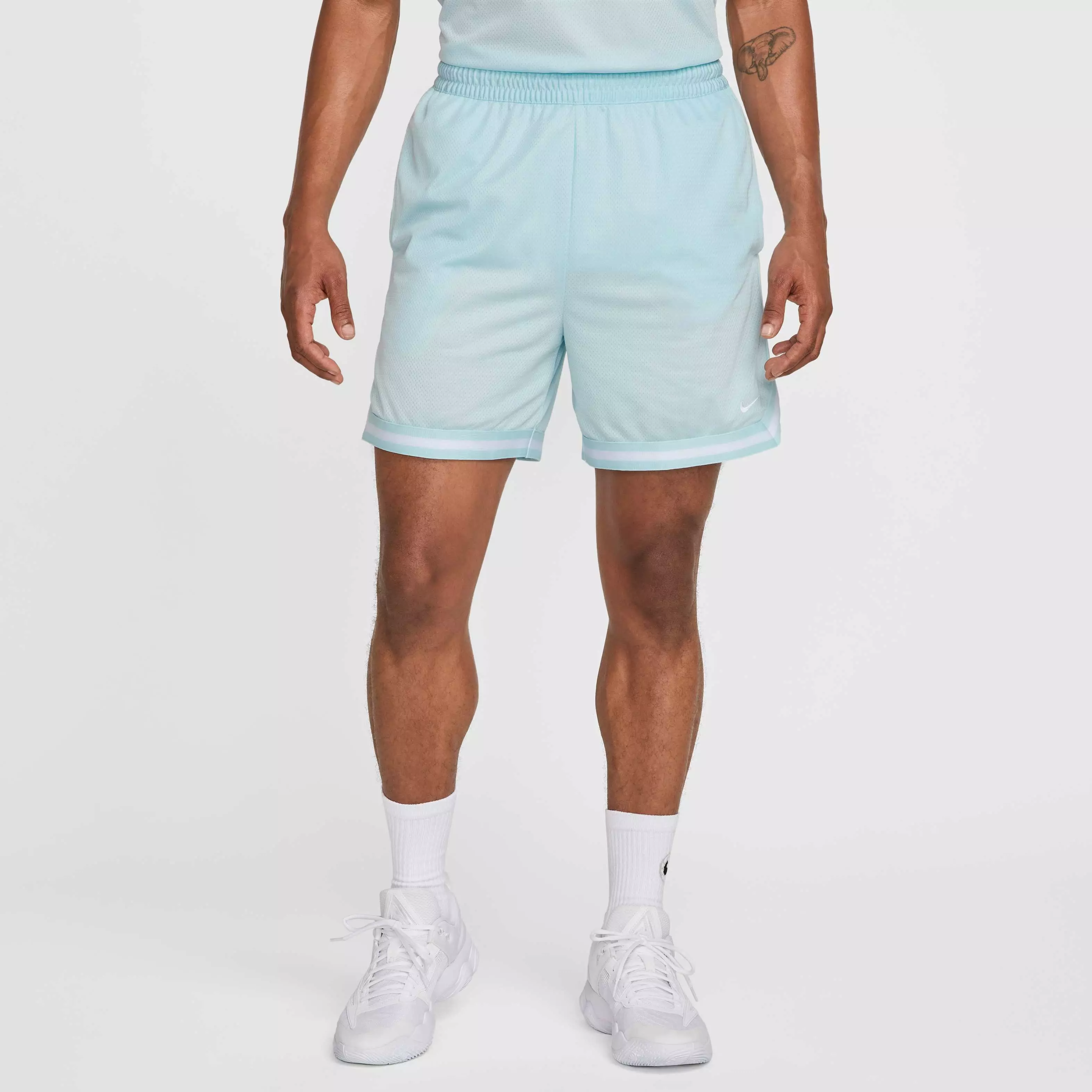 Nike Men's DNA Dri-FIT 6" Basketball Shorts -Blue - BLUE