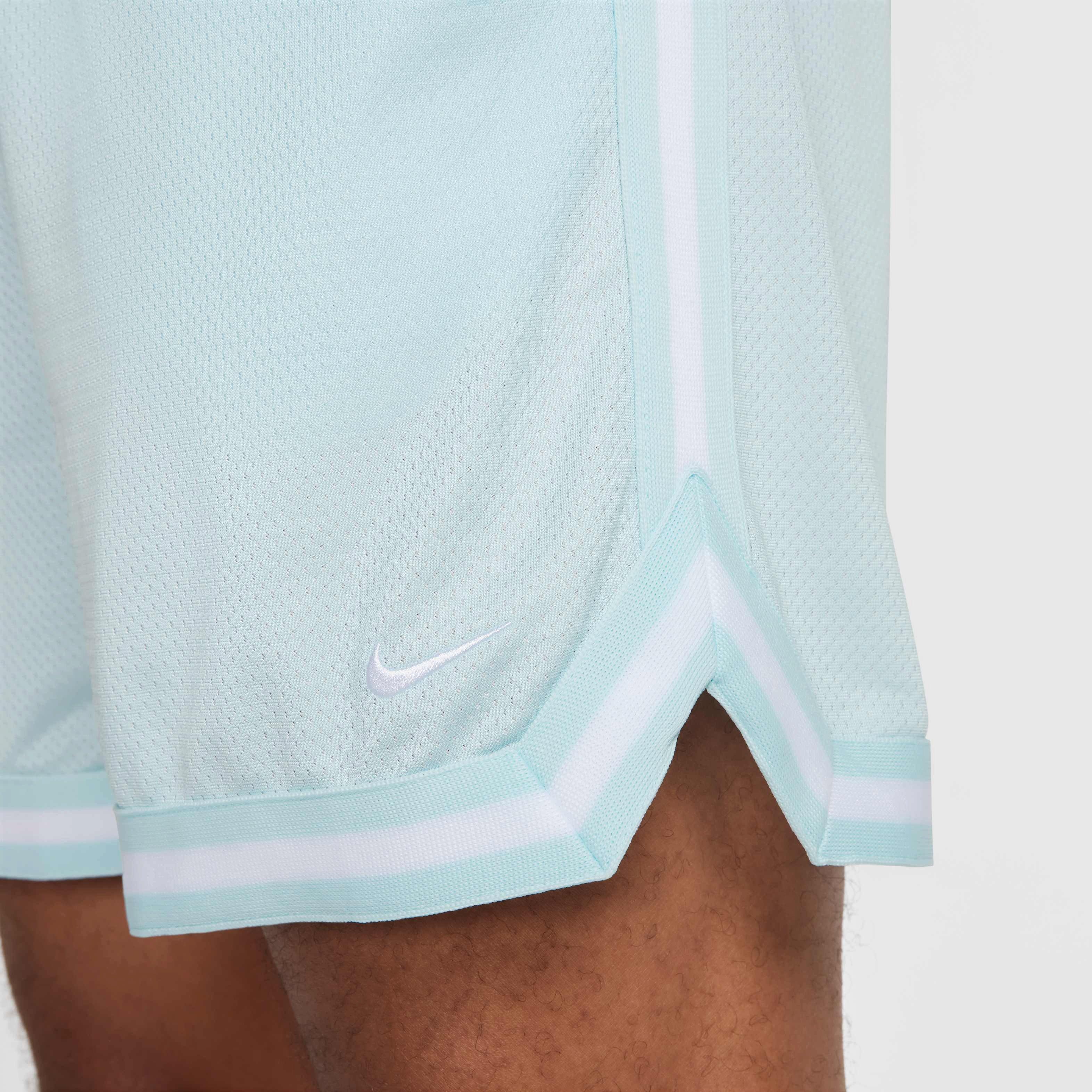 Nike Men's DNA Dri-FIT 6" Basketball Shorts -Blue - BLUE Thumbnail View 7