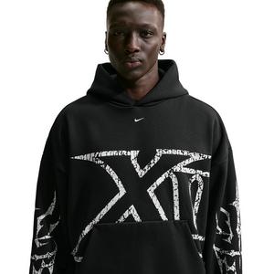 Nike Men's JA Therma-FIT Brushed Pullover Basketball Hoodie - Black