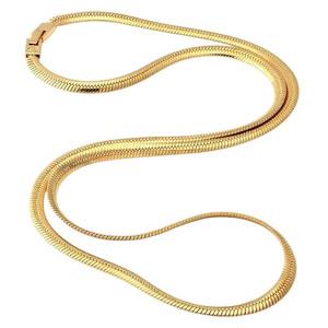 King Ice 5mm Thick Herringbone Chain - Gold - GOLD