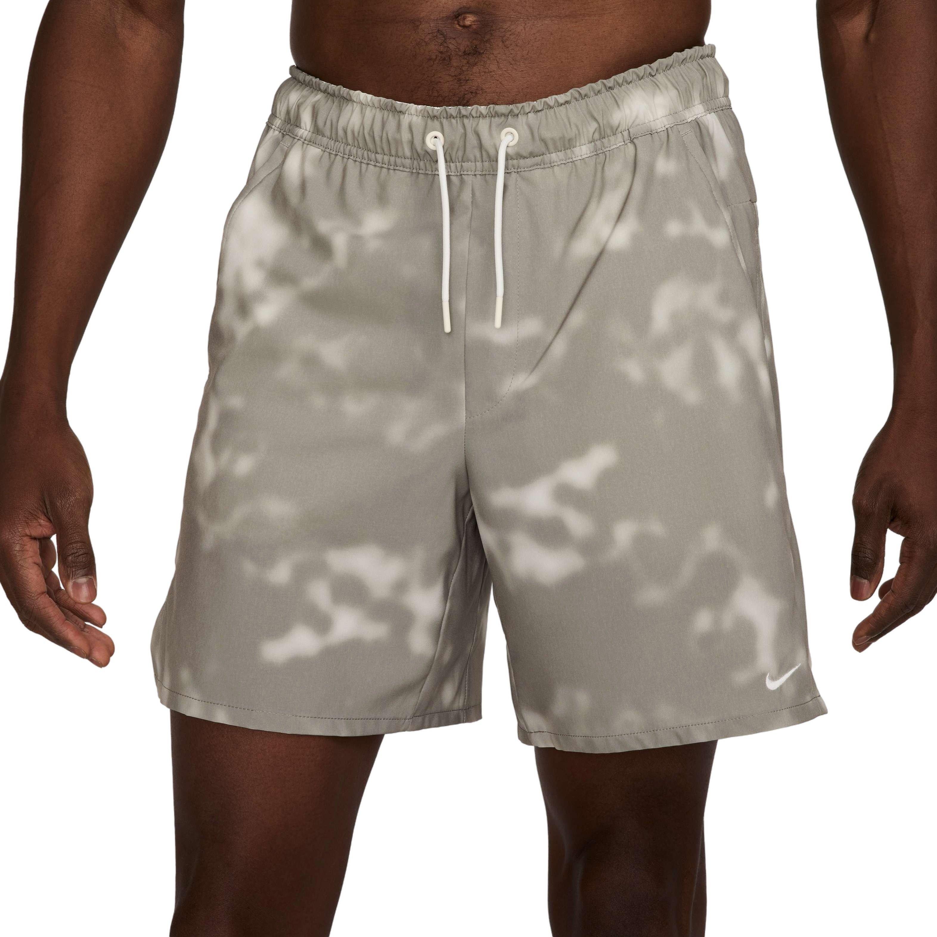 Nike Men's Unlimited Dri-FIT 7" Versatile Shorts - WHITE/GREEN Thumbnail View 1