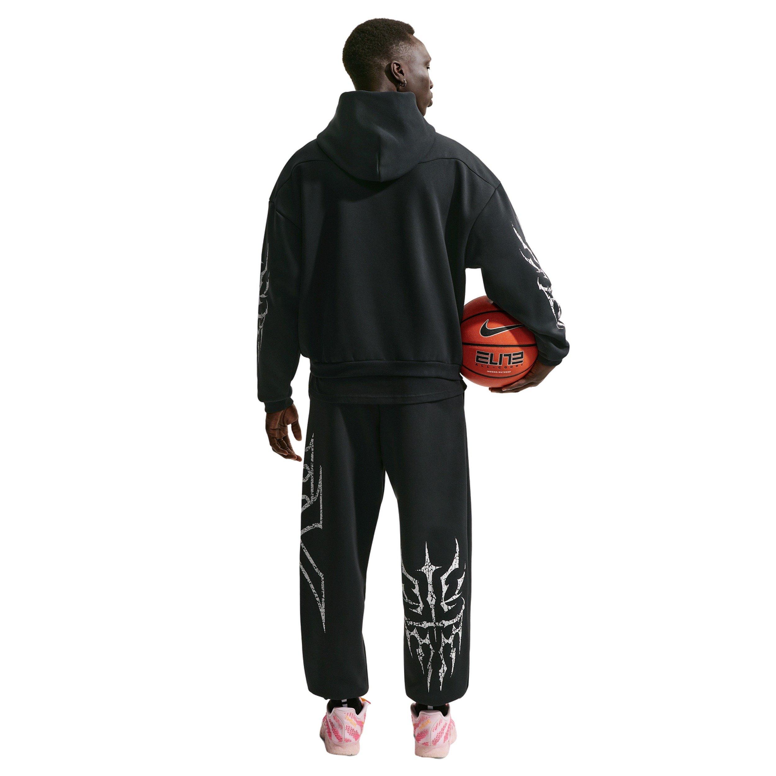 Nike Men's JA Therma-FIT Basketball Pants - Black - BLACK Thumbnail View 2