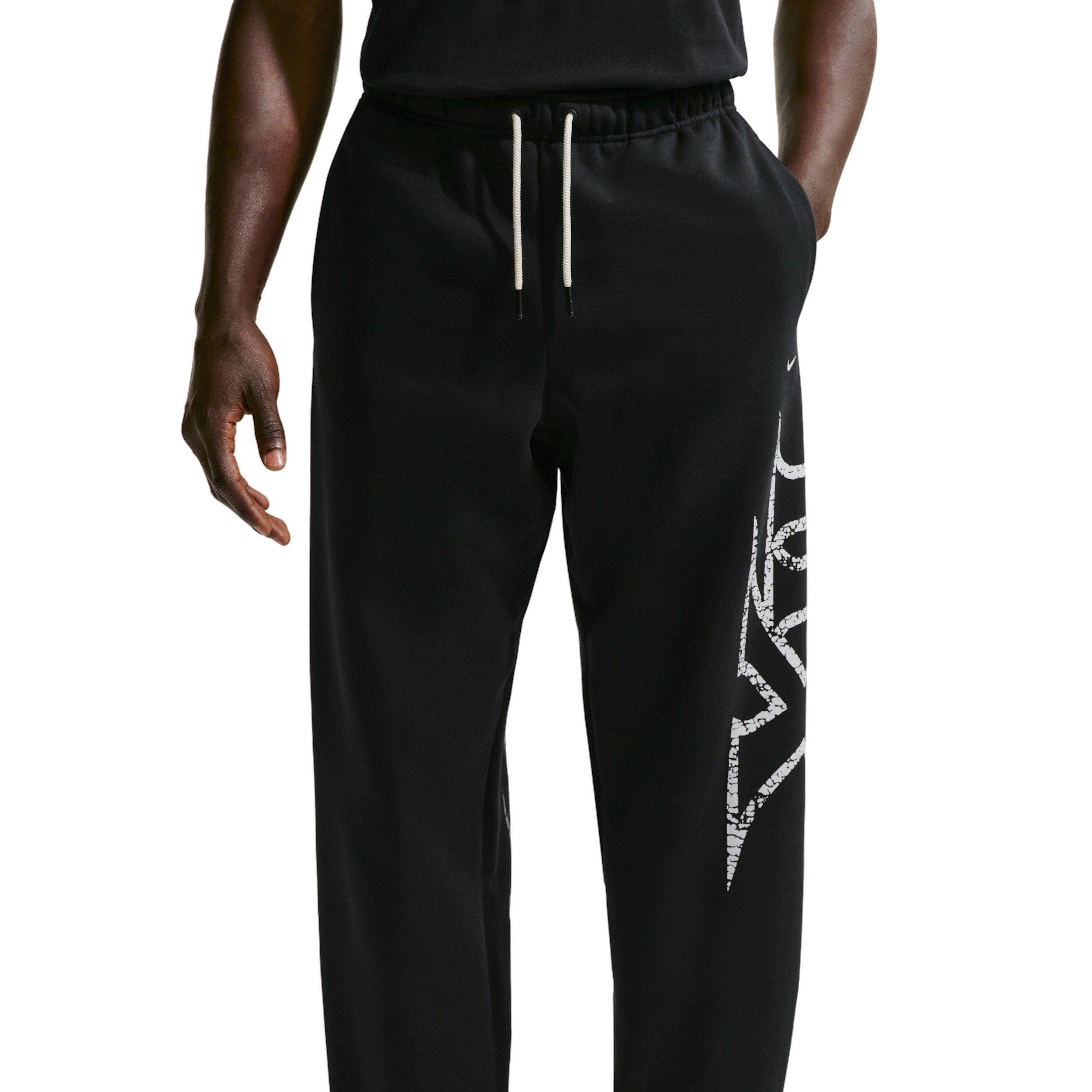 Nike Men's JA Therma-FIT Basketball Pants - Black - BLACK Thumbnail View 3