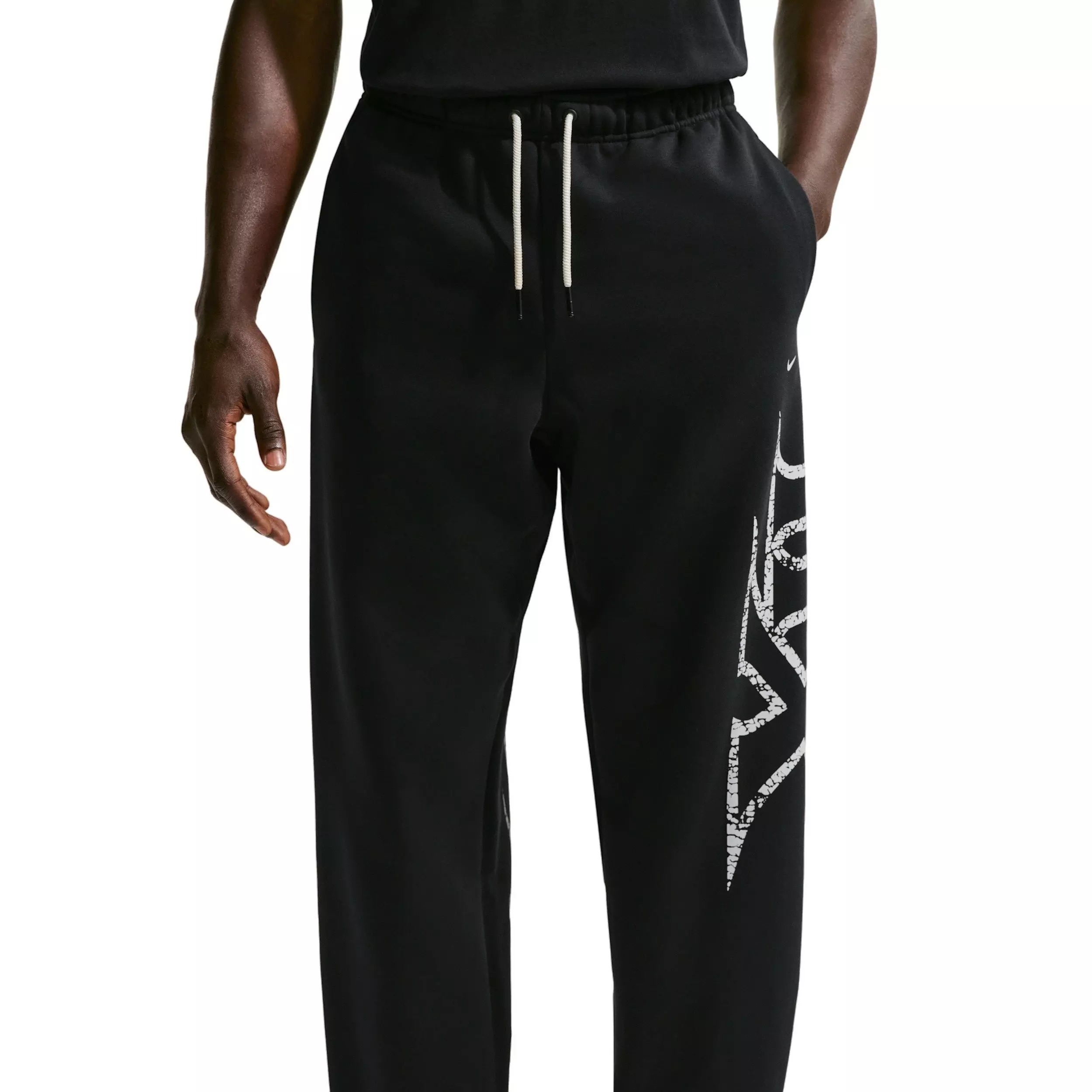 Nike Men's JA Therma-FIT Basketball Pants - Black - BLACK