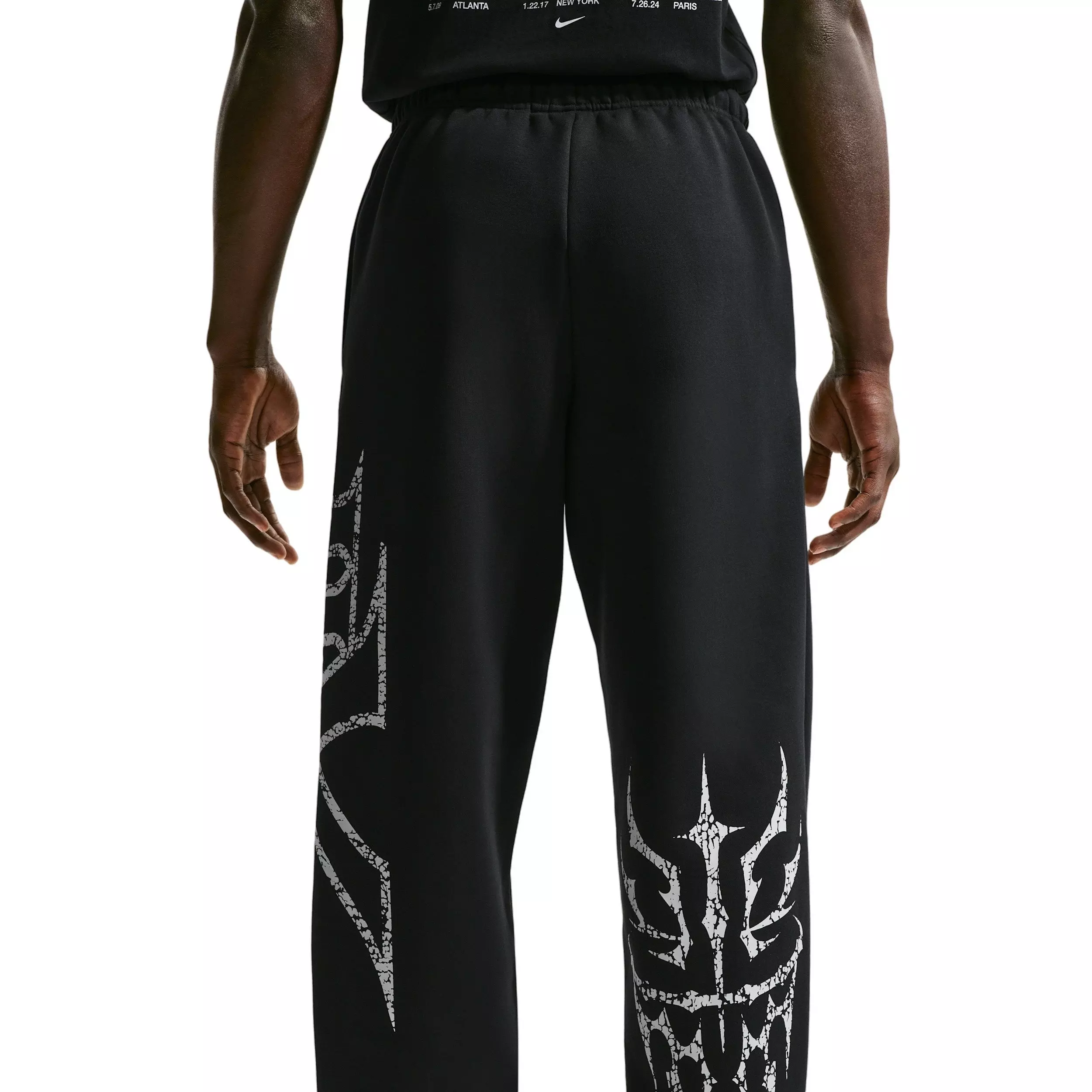 Nike Men's JA Therma-FIT Basketball Pants - Black - BLACK