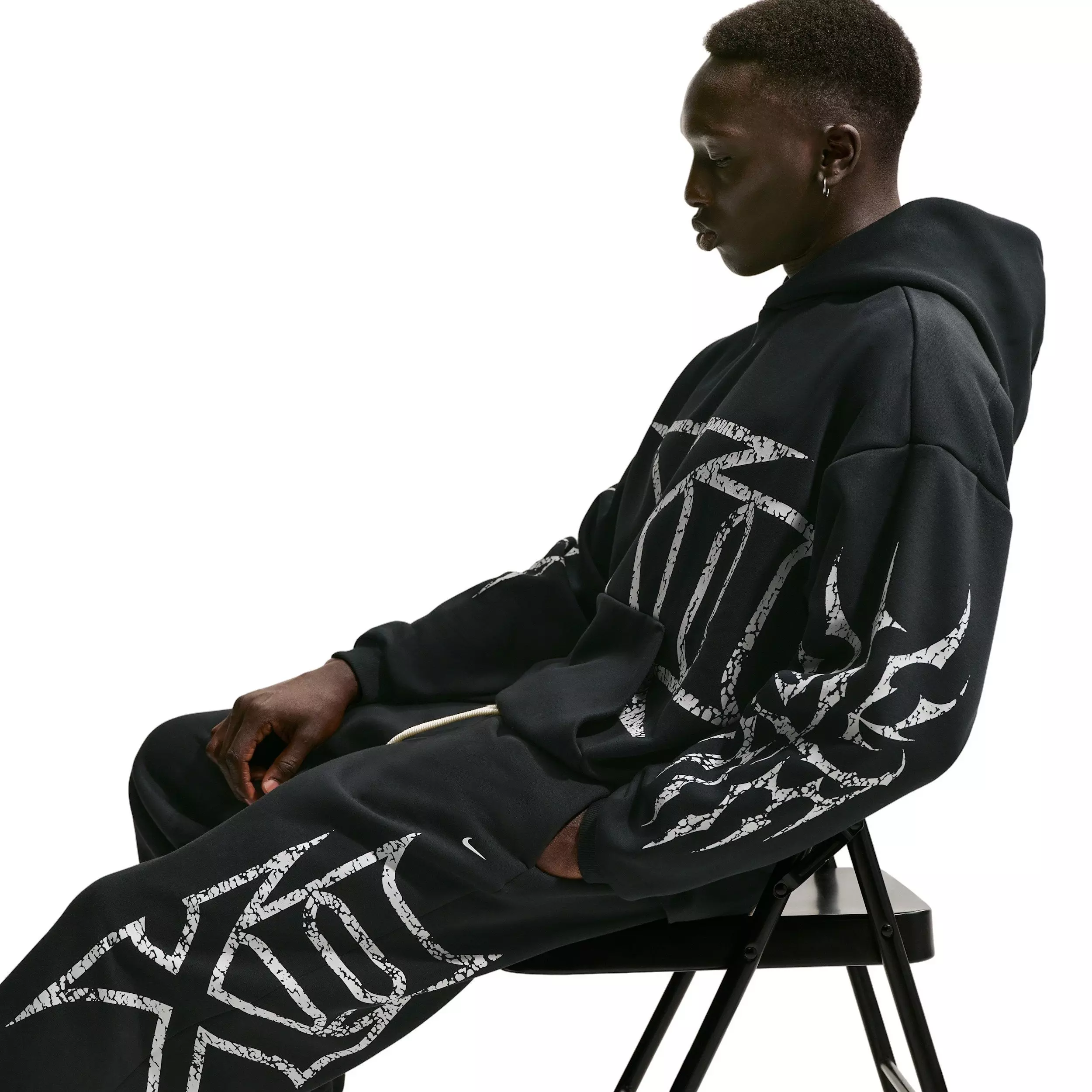 Nike Men's JA Therma-FIT Basketball Pants - Black - BLACK