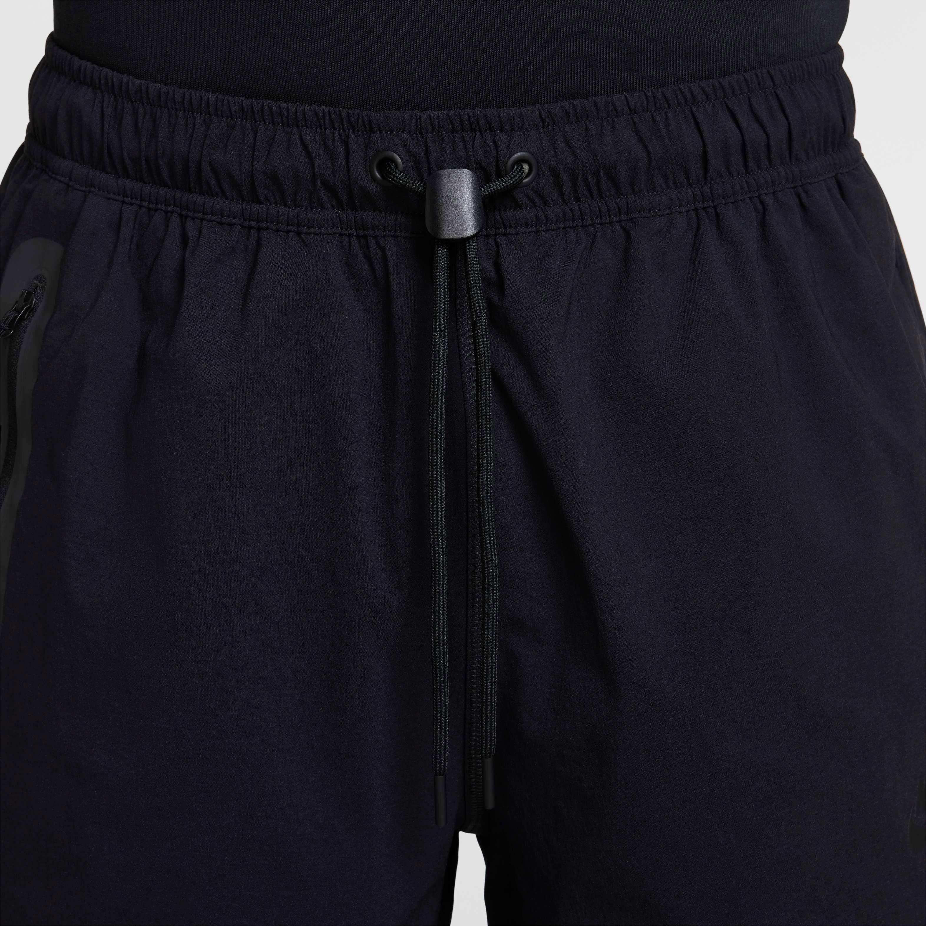 Nike Men's Tech Woven Shorts - BLACK Thumbnail View 4